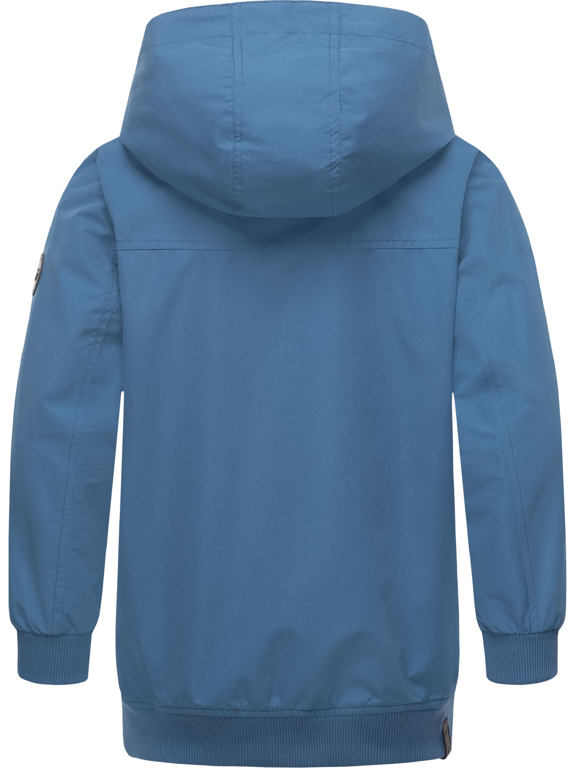 Wasserdichte Übergangsjacke mit Kapuze "Matys" Blue