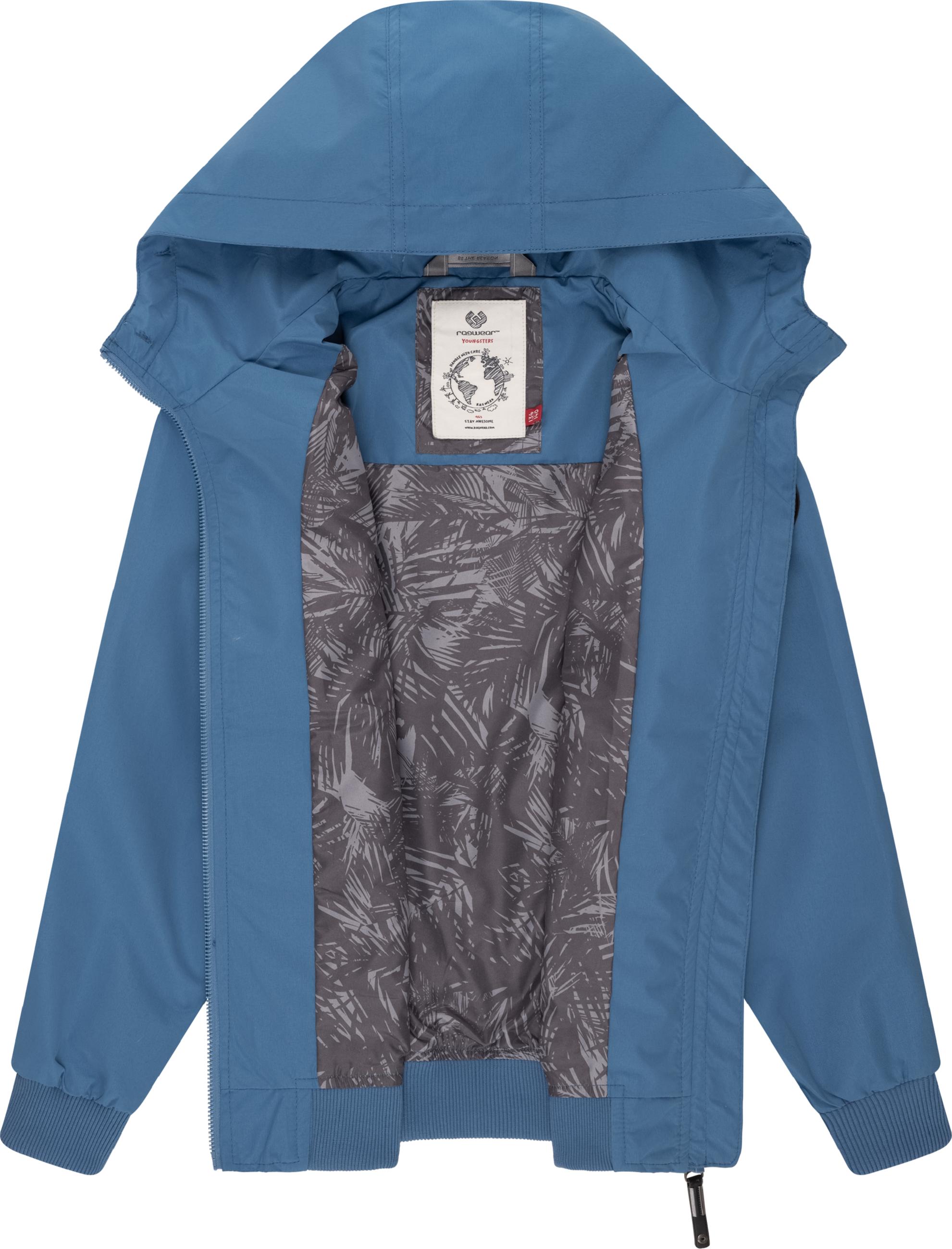 Wasserdichte Übergangsjacke mit Kapuze "Matys" Blue