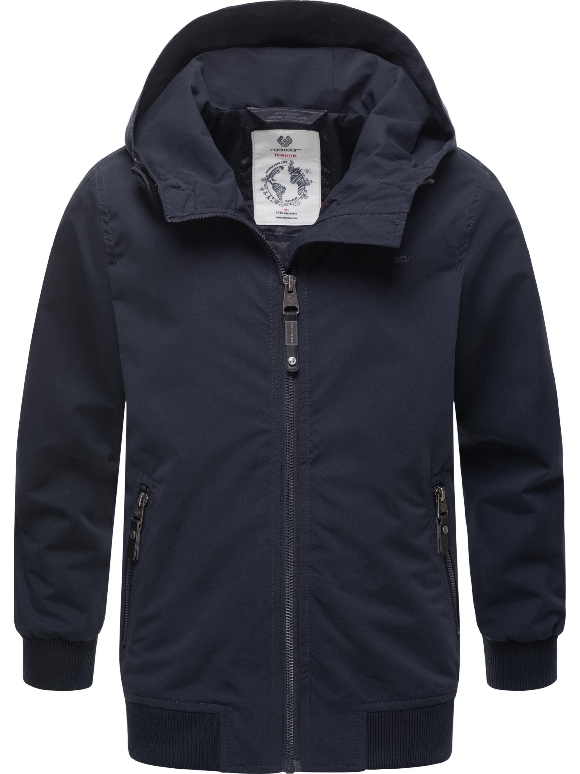 Wasserdichte Übergangsjacke mit Kapuze "Matys" Navy