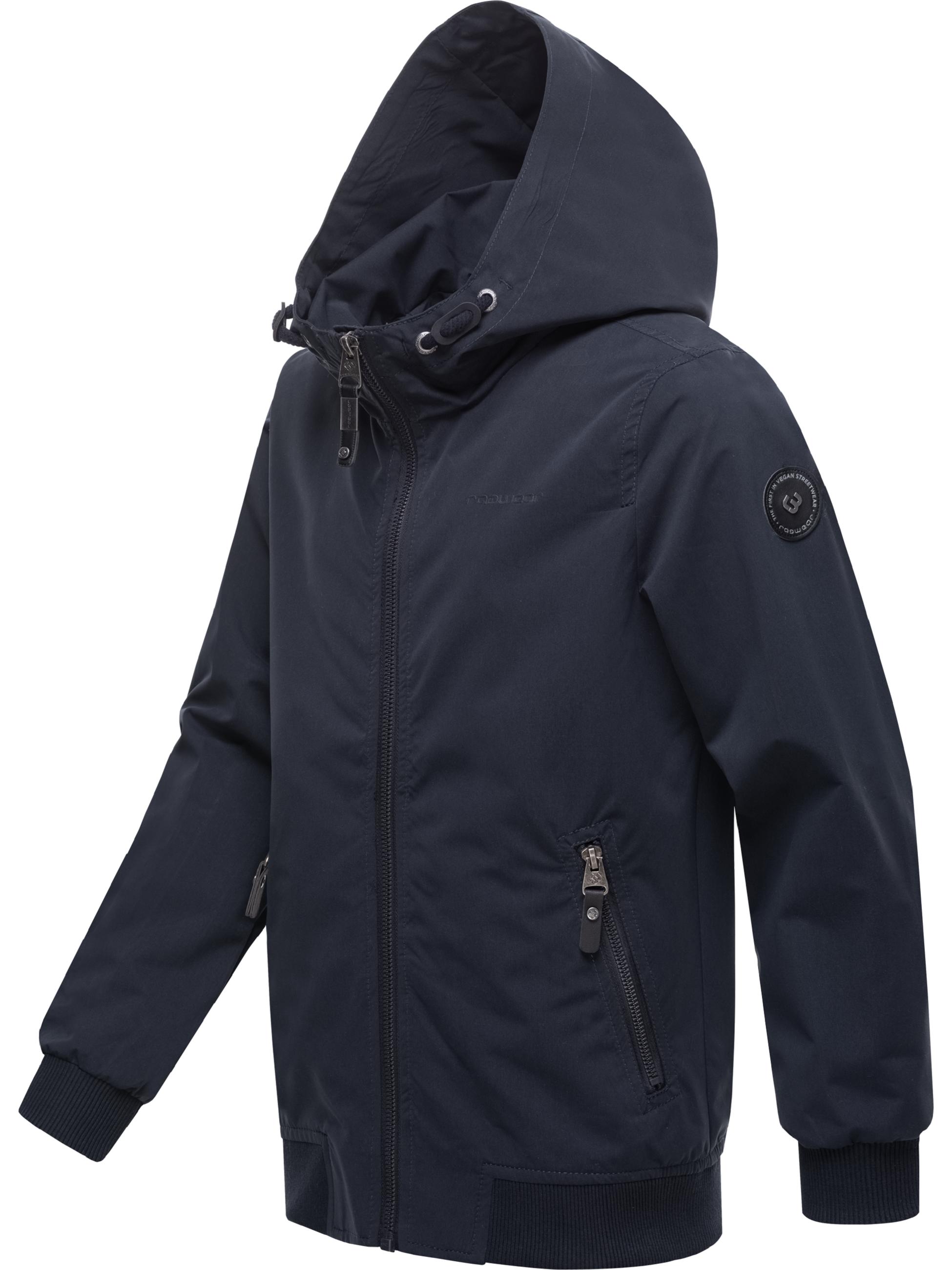 Wasserdichte Übergangsjacke mit Kapuze "Matys" Navy
