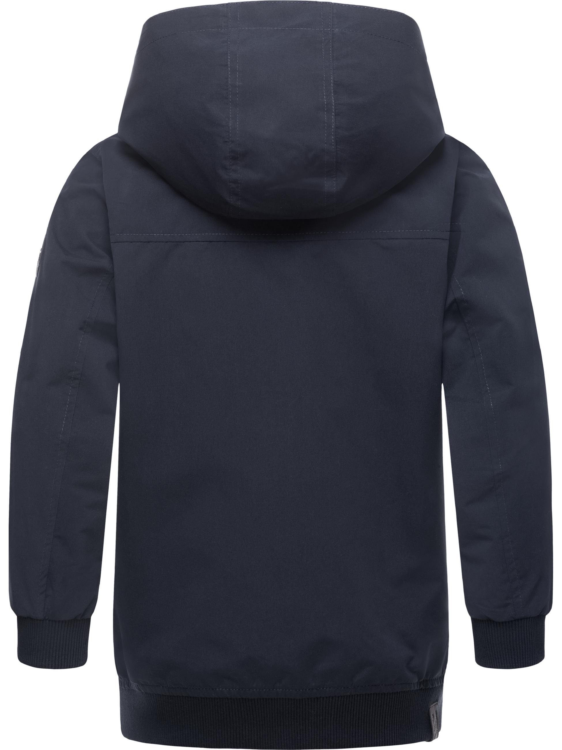 Wasserdichte Übergangsjacke mit Kapuze "Matys" Navy