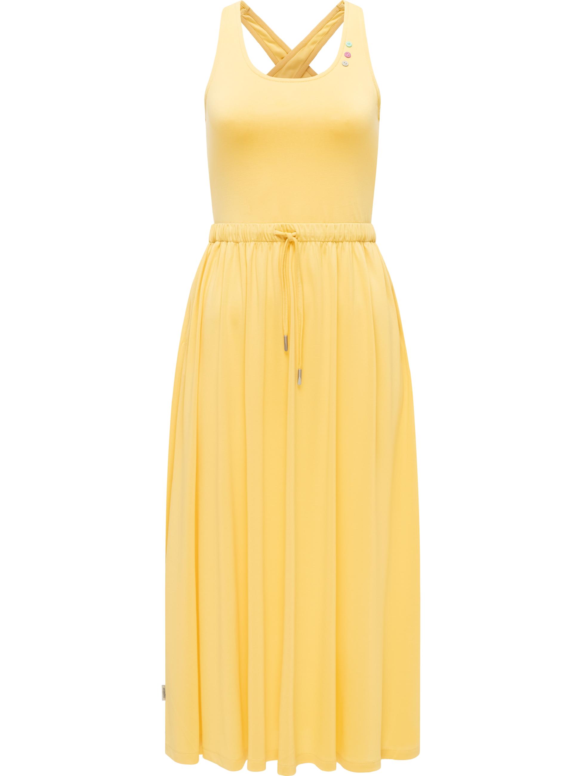 Sommerkleid mit Taillenzugband Mauglia YOUMODO Banana