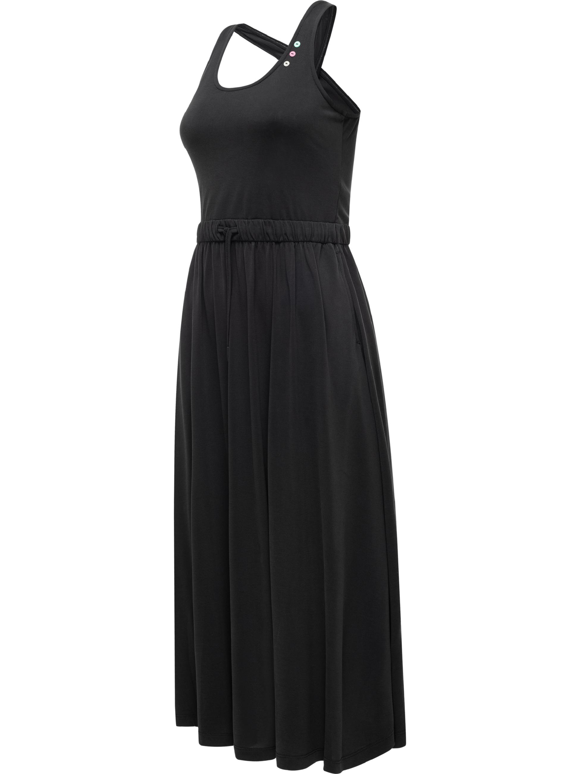 Sommerkleid mit Taillenzugband Mauglia YOUMODO Black