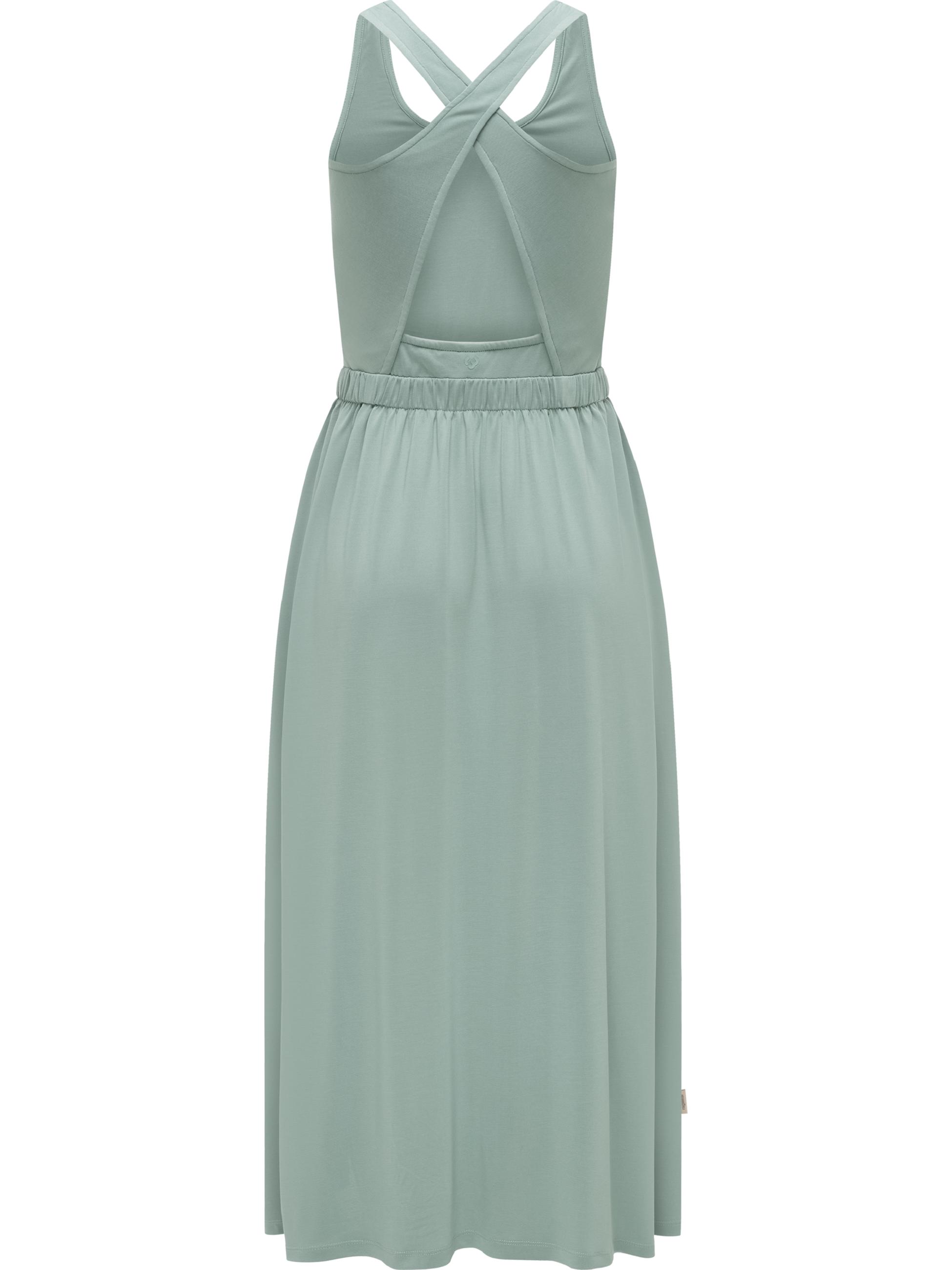 Sommerkleid mit Taillenzugband Mauglia YOUMODO Dursty Green