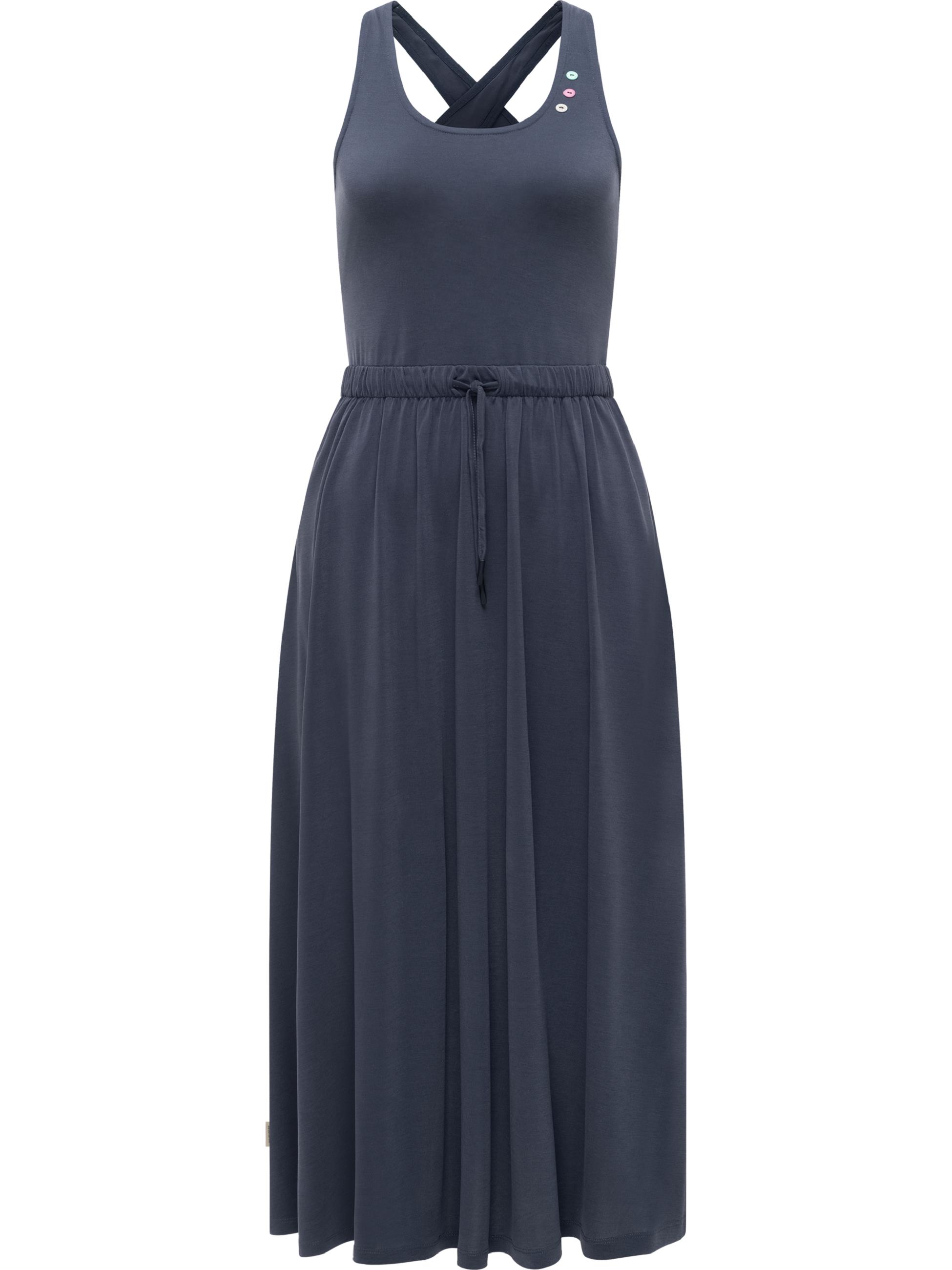 Sommerkleid mit Taillenzugband Mauglia YOUMODO Navy