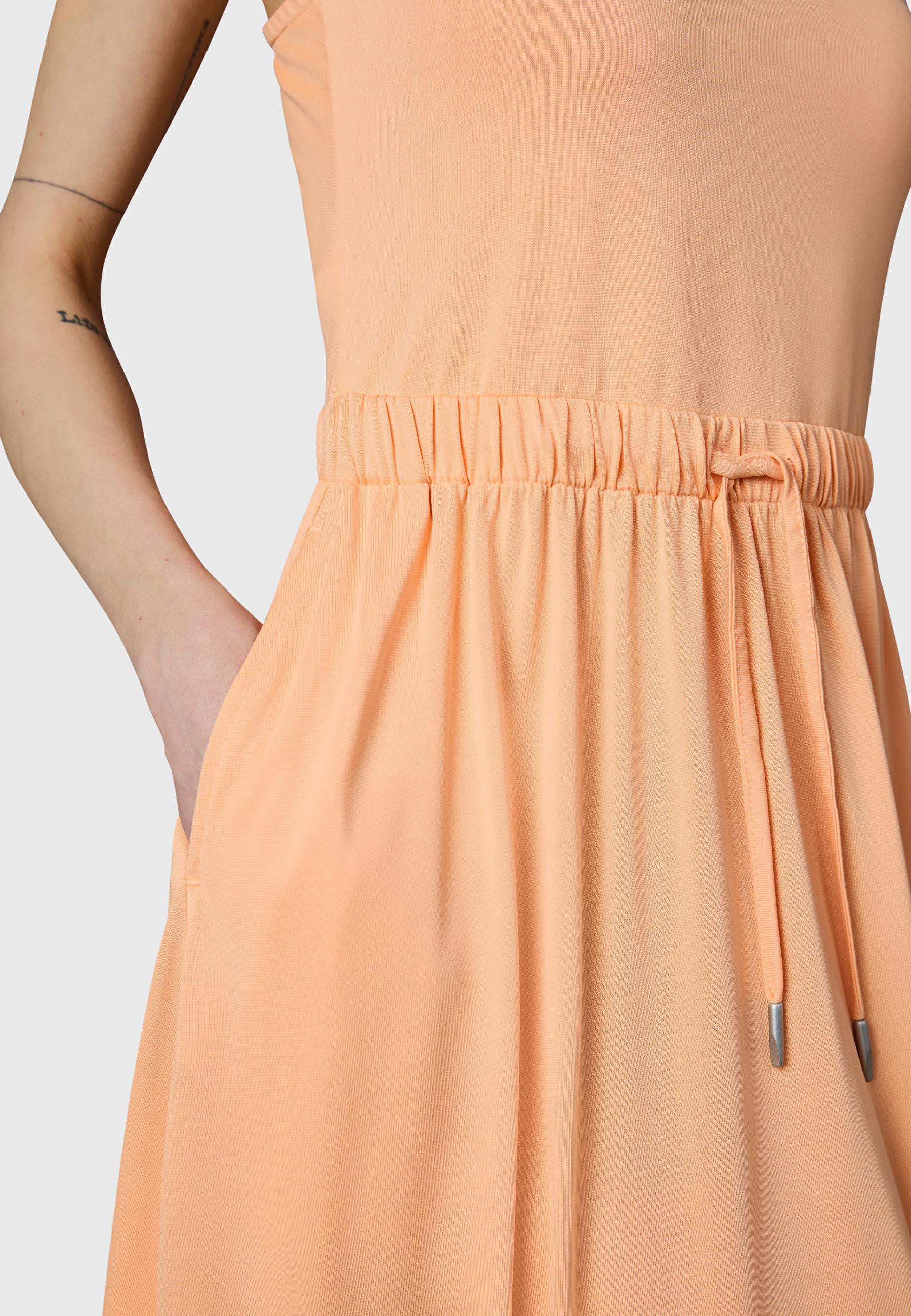 Sommerkleid mit Taillenzugband Mauglia YOUMODO Peach