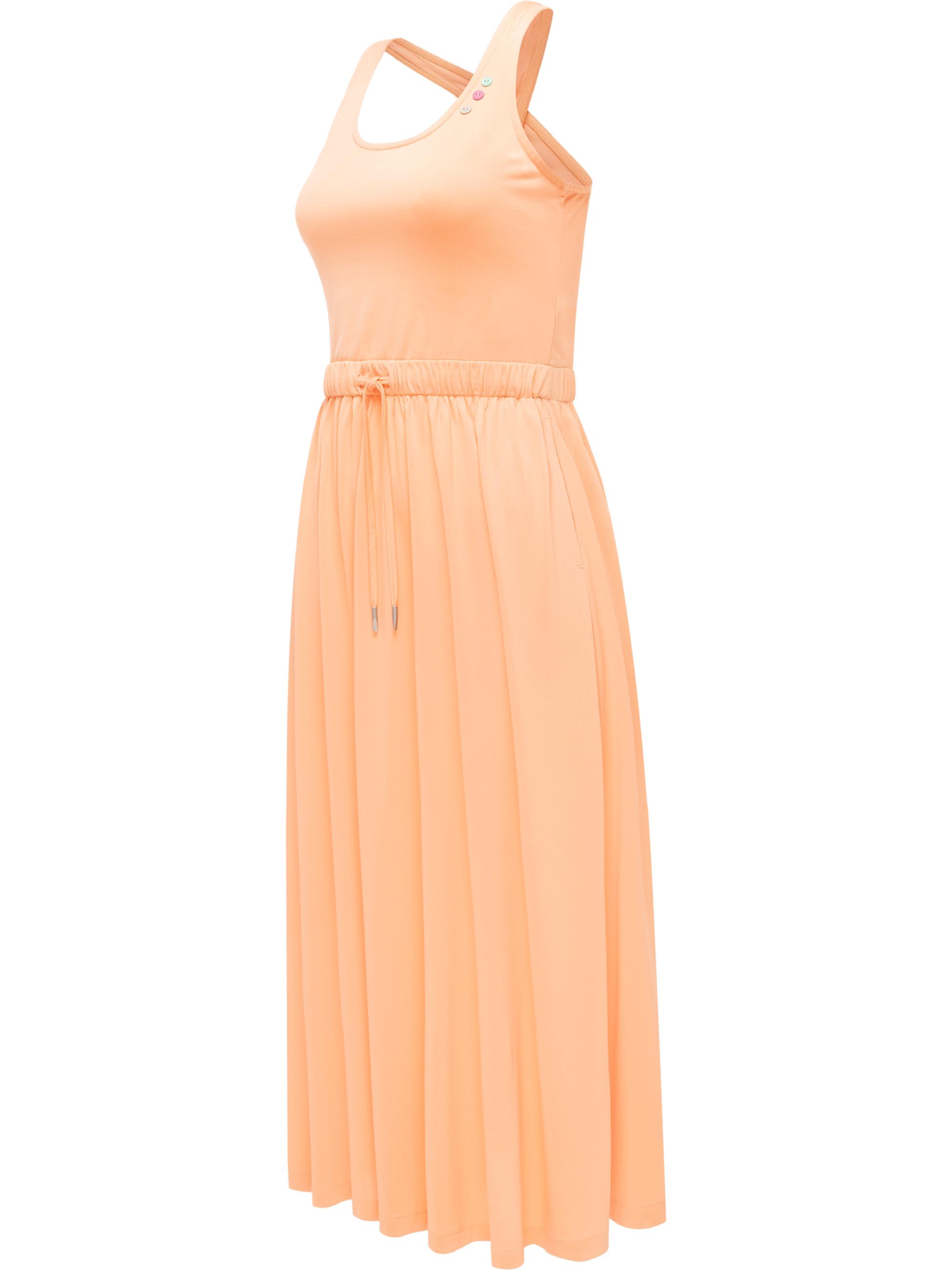Sommerkleid mit Taillenzugband Mauglia YOUMODO Peach