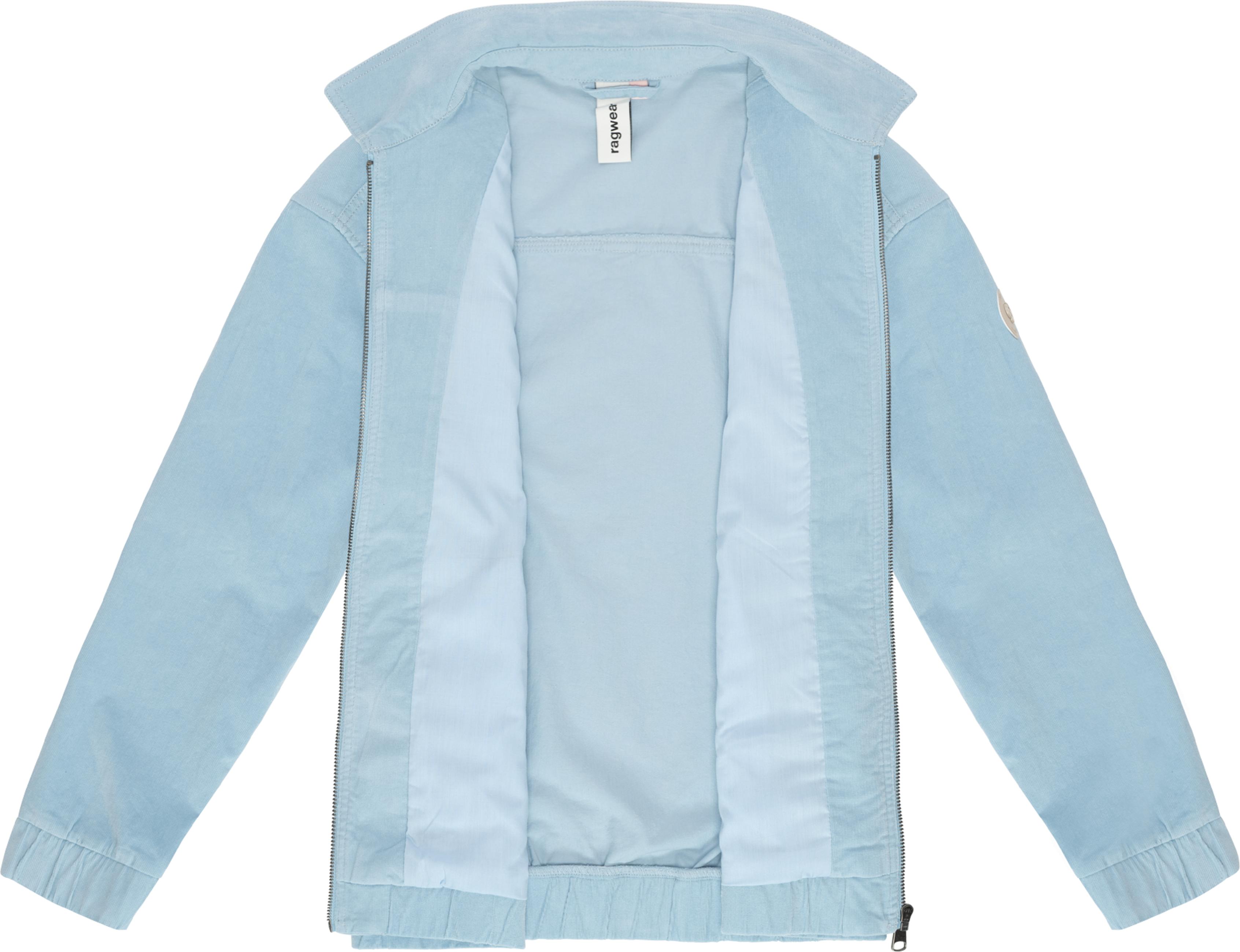 Lässige Kordjacke mit Hemdkragen "Melvene Cordy" Arctic Blue