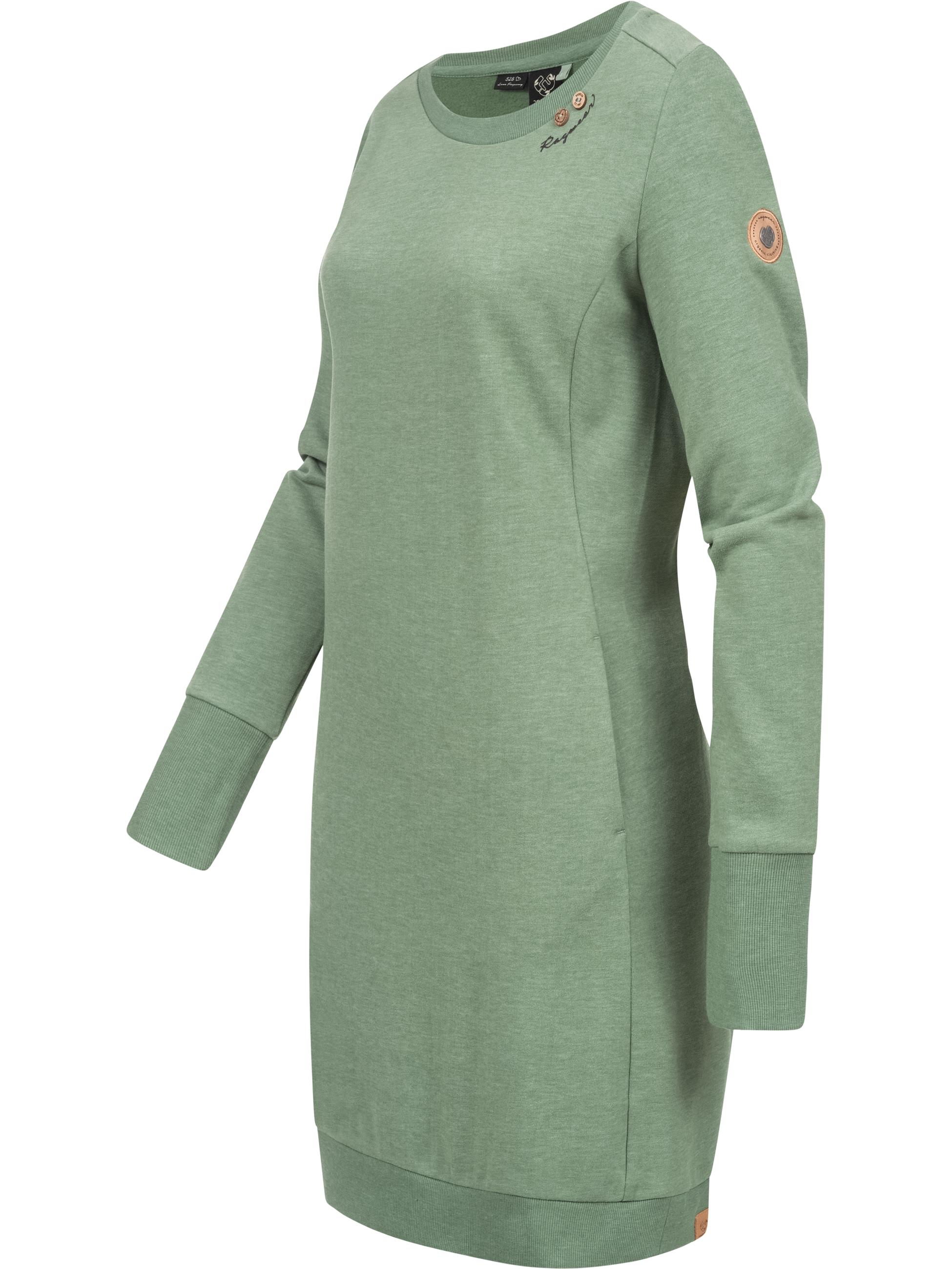 Langarm Sweatkleid "Menita Organic" Green