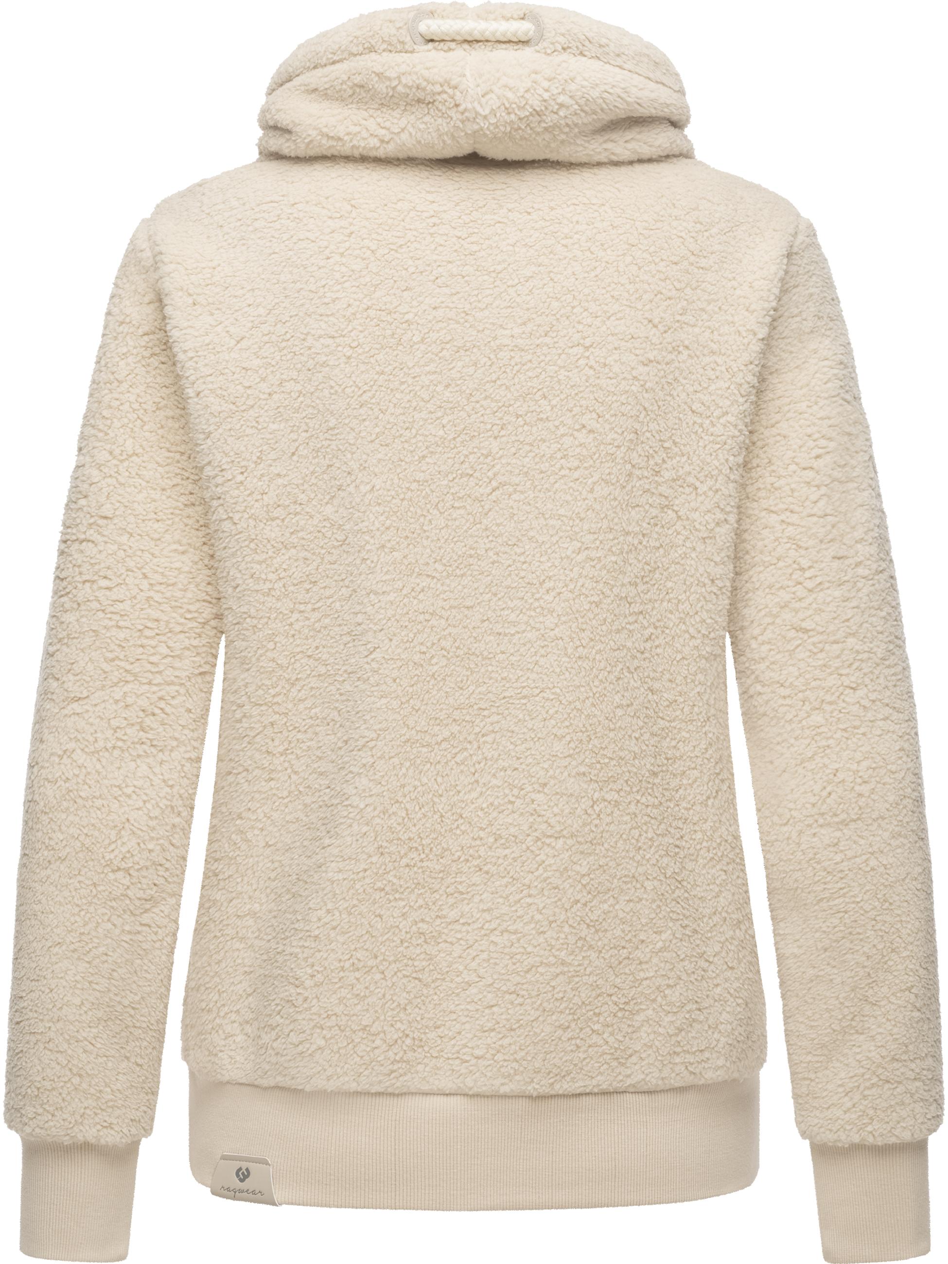 Sweatshirt in Teddy-Optik "Menny" Beige