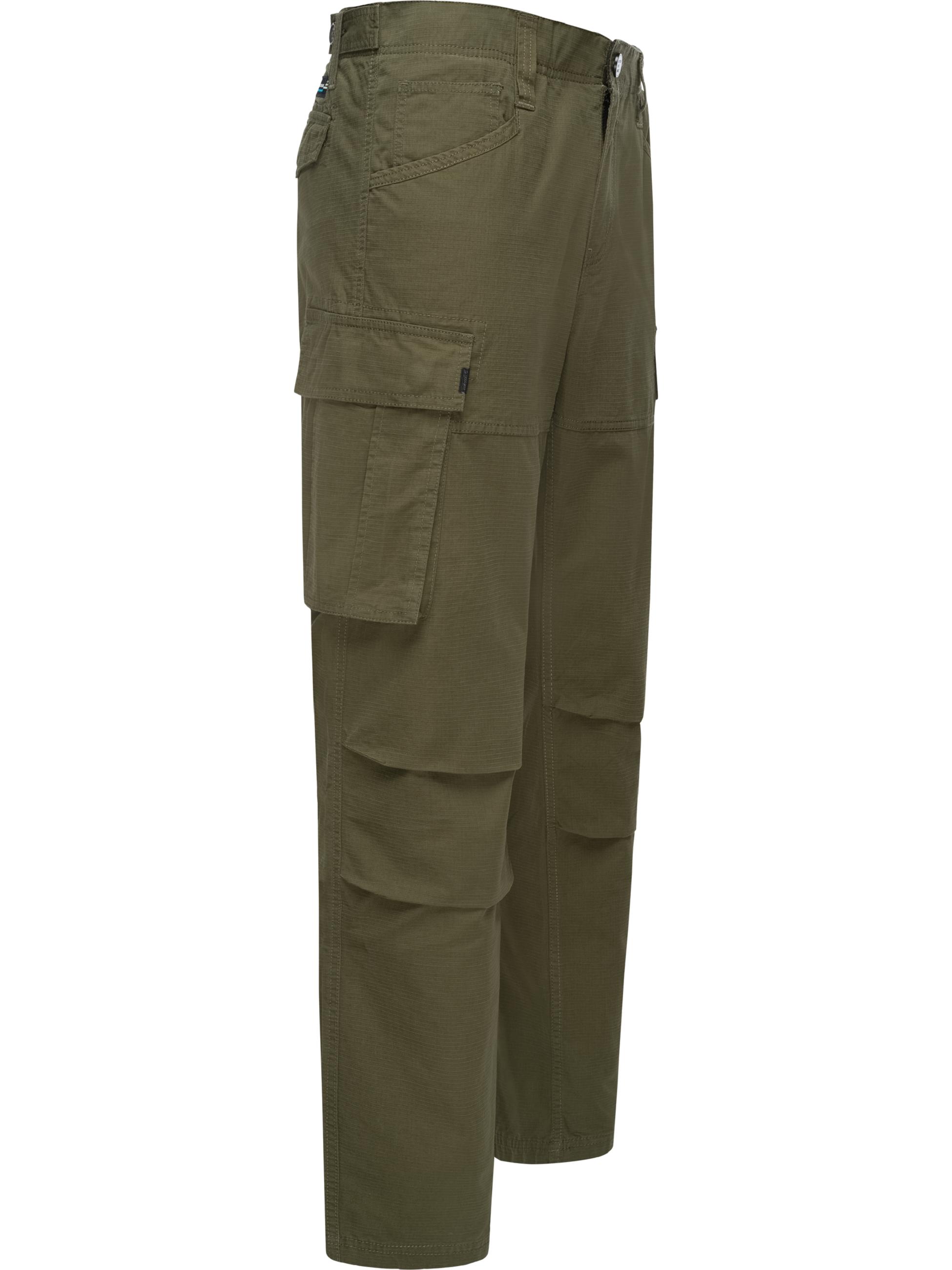 Lange Cargohose "Merly Long" Dark Olive