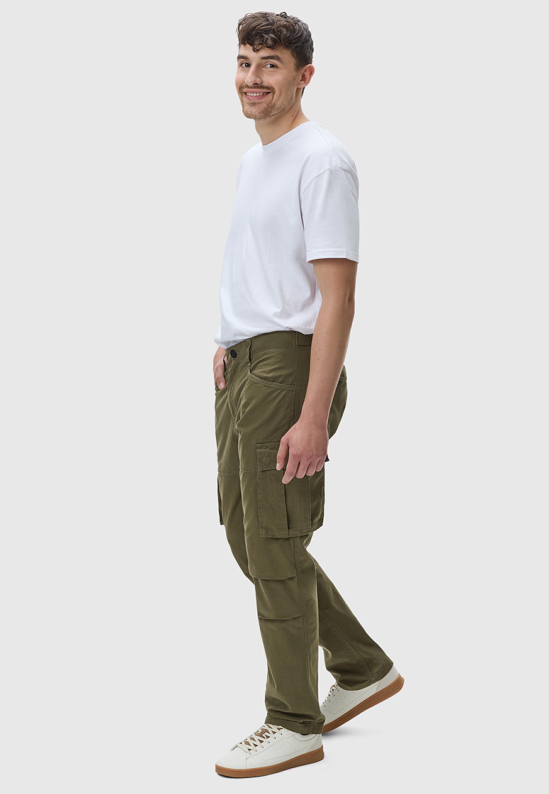 Lange Cargohose "Merly Long" Dark Olive