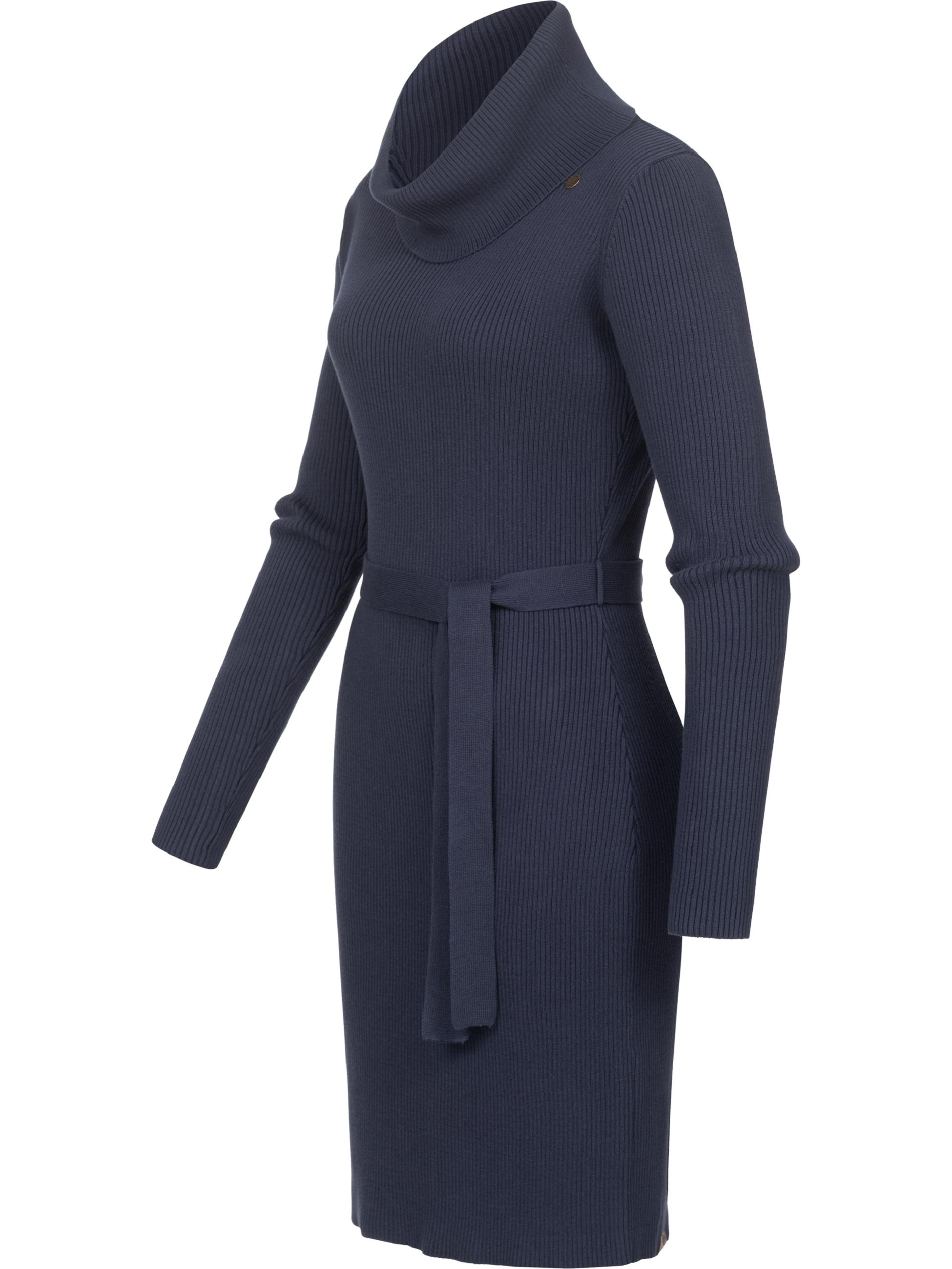 Weiches Strickkleid "Miyya" Navy