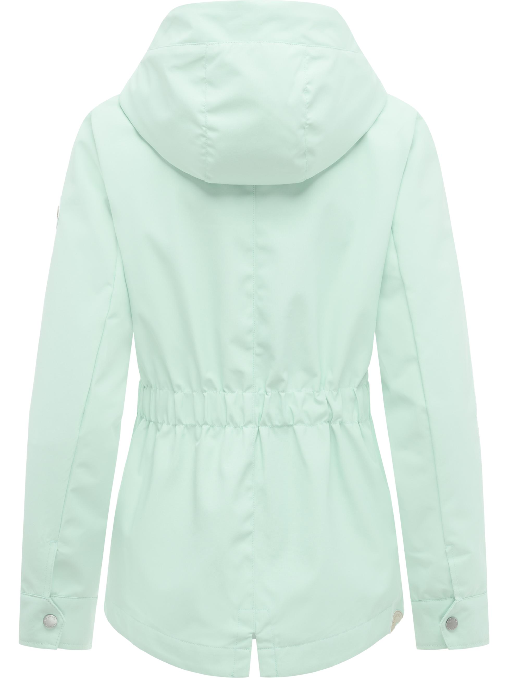 Wasserdichte Übergangsjacke mit Kapuze Monadde Mint