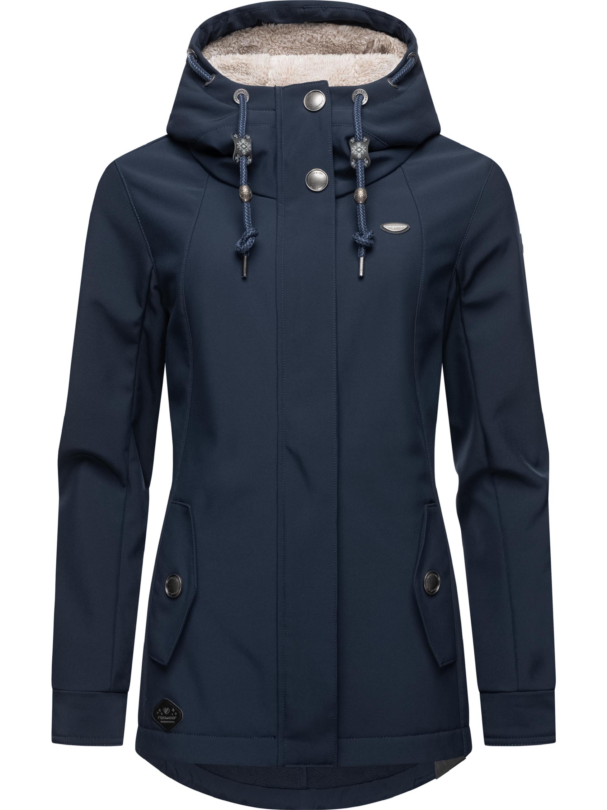 Atmungsaktive Softshelljacke "Monadde Softshell" Navy