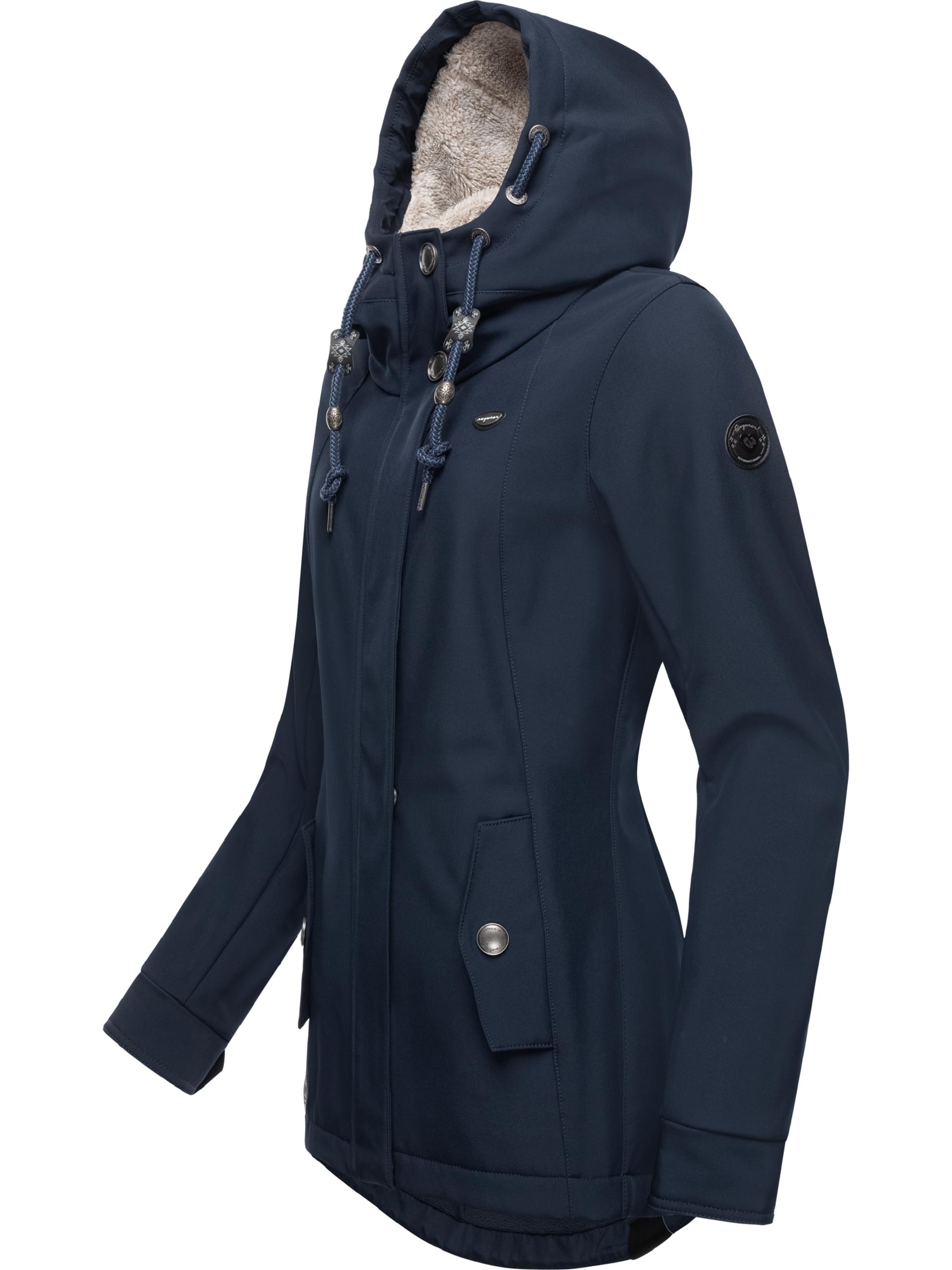 Atmungsaktive Softshelljacke "Monadde Softshell" Navy