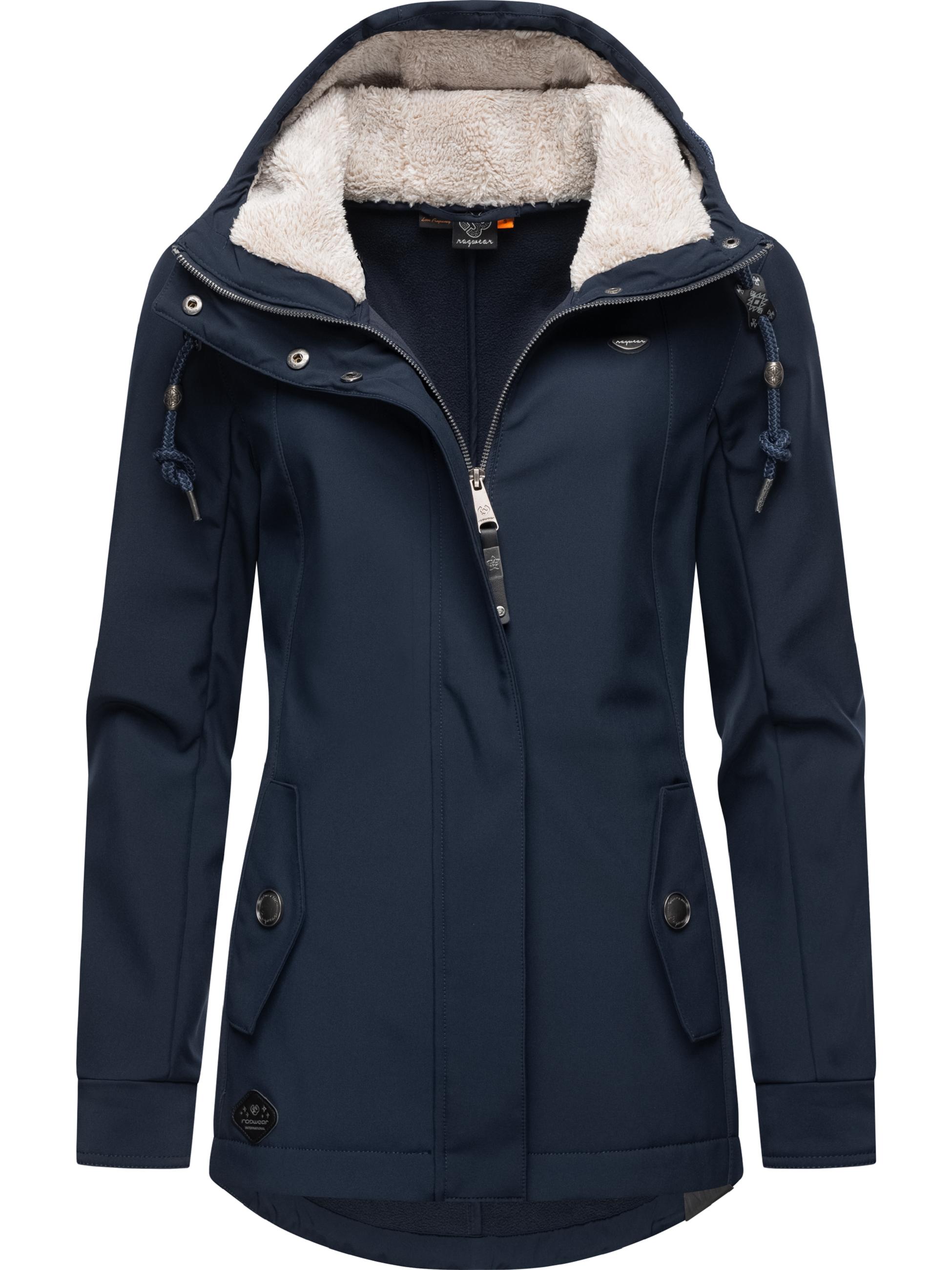 Atmungsaktive Softshelljacke "Monadde Softshell" Navy