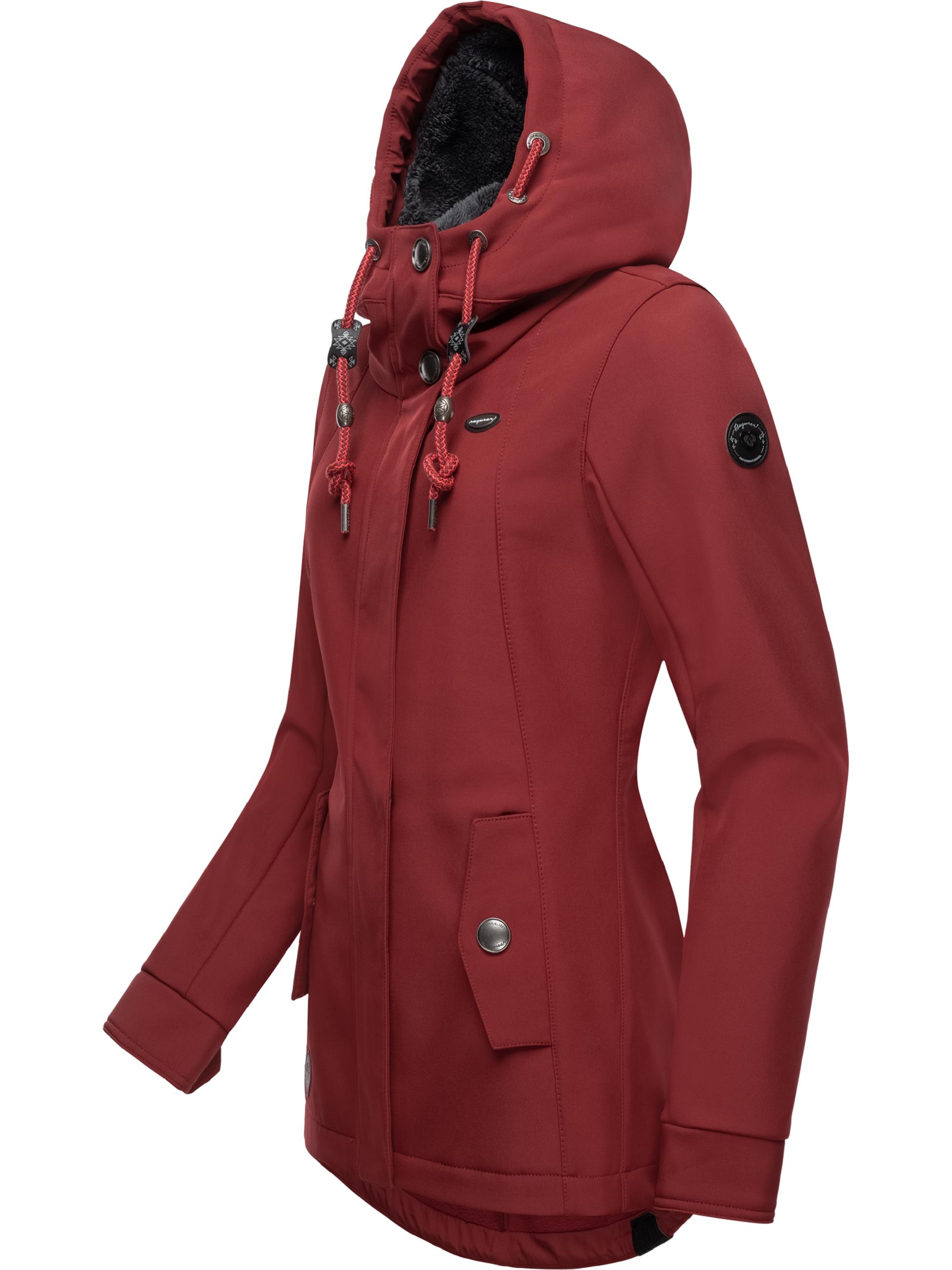 Atmungsaktive Softshelljacke "Monadde Softshell" Red