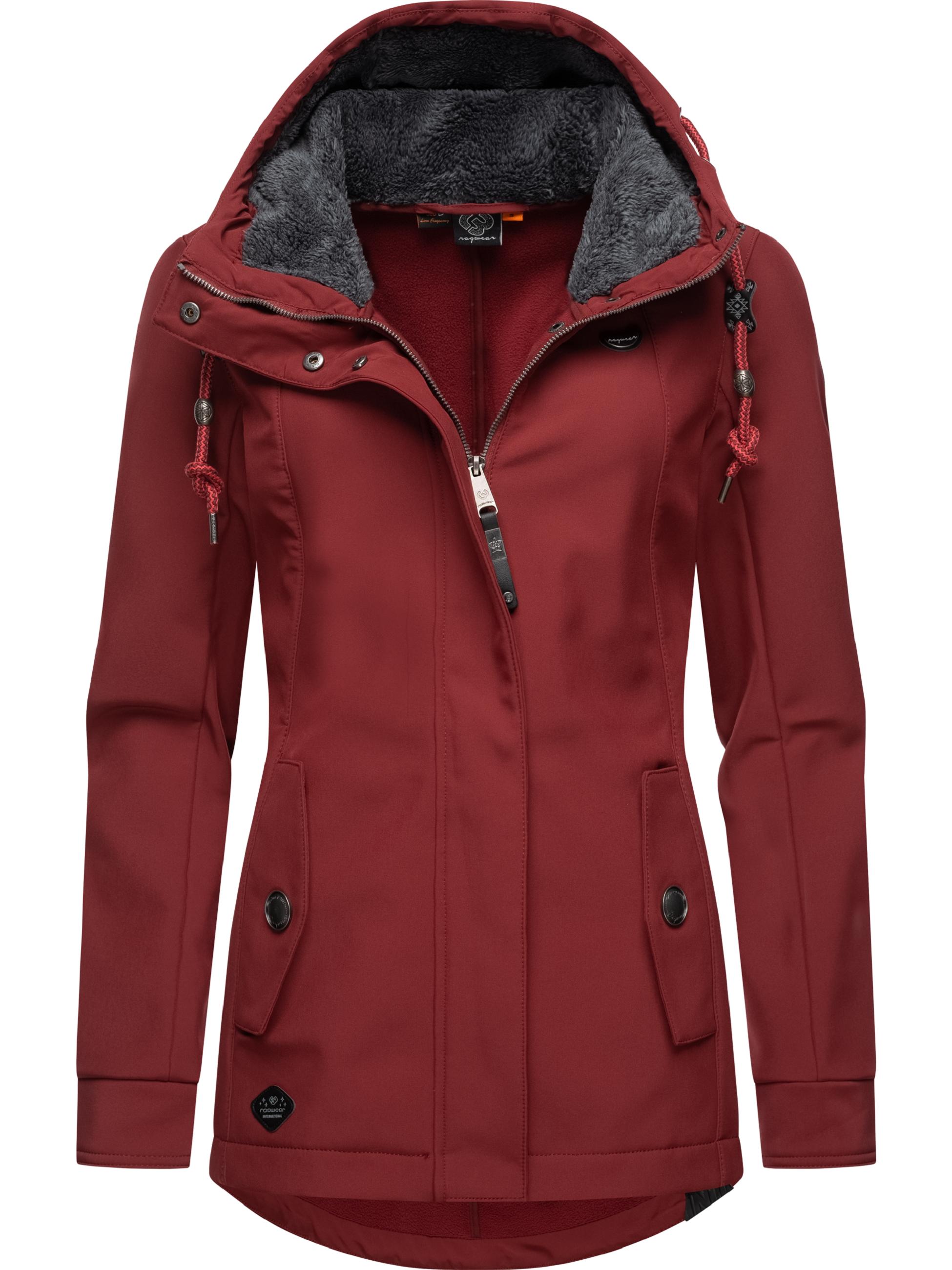 Atmungsaktive Softshelljacke "Monadde Softshell" Red