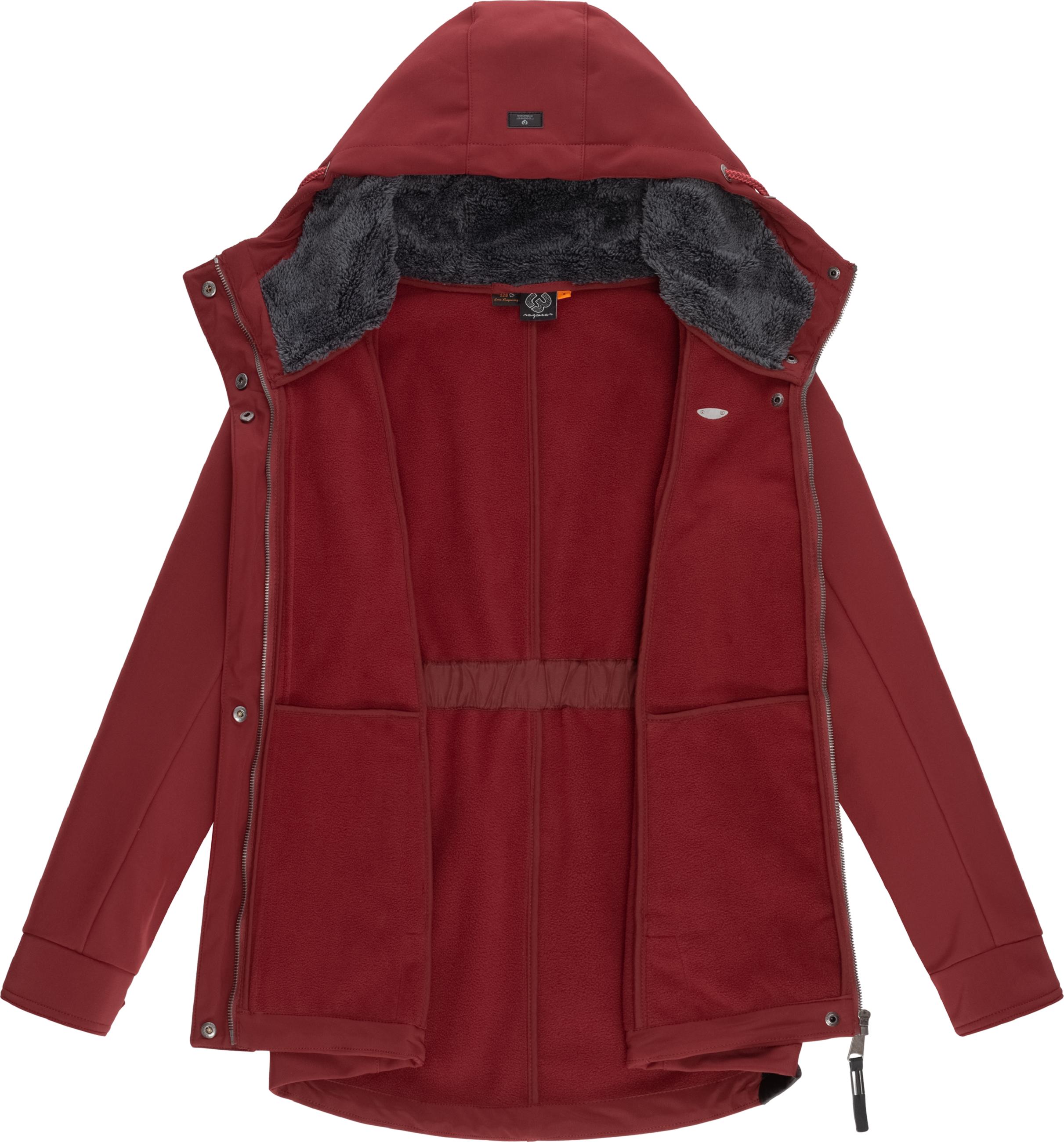 Atmungsaktive Softshelljacke "Monadde Softshell" Red