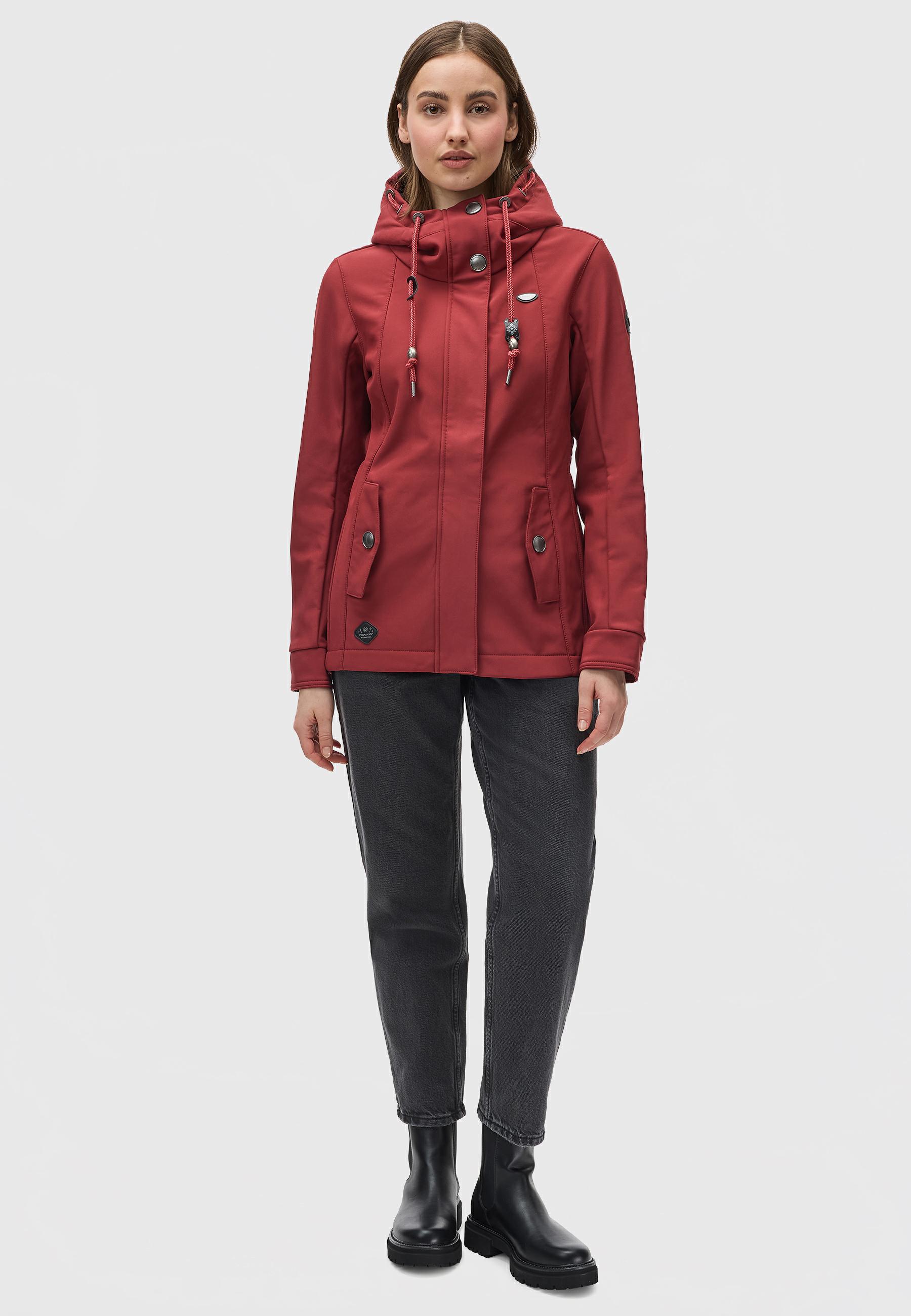 Atmungsaktive Softshelljacke "Monadde Softshell" Red