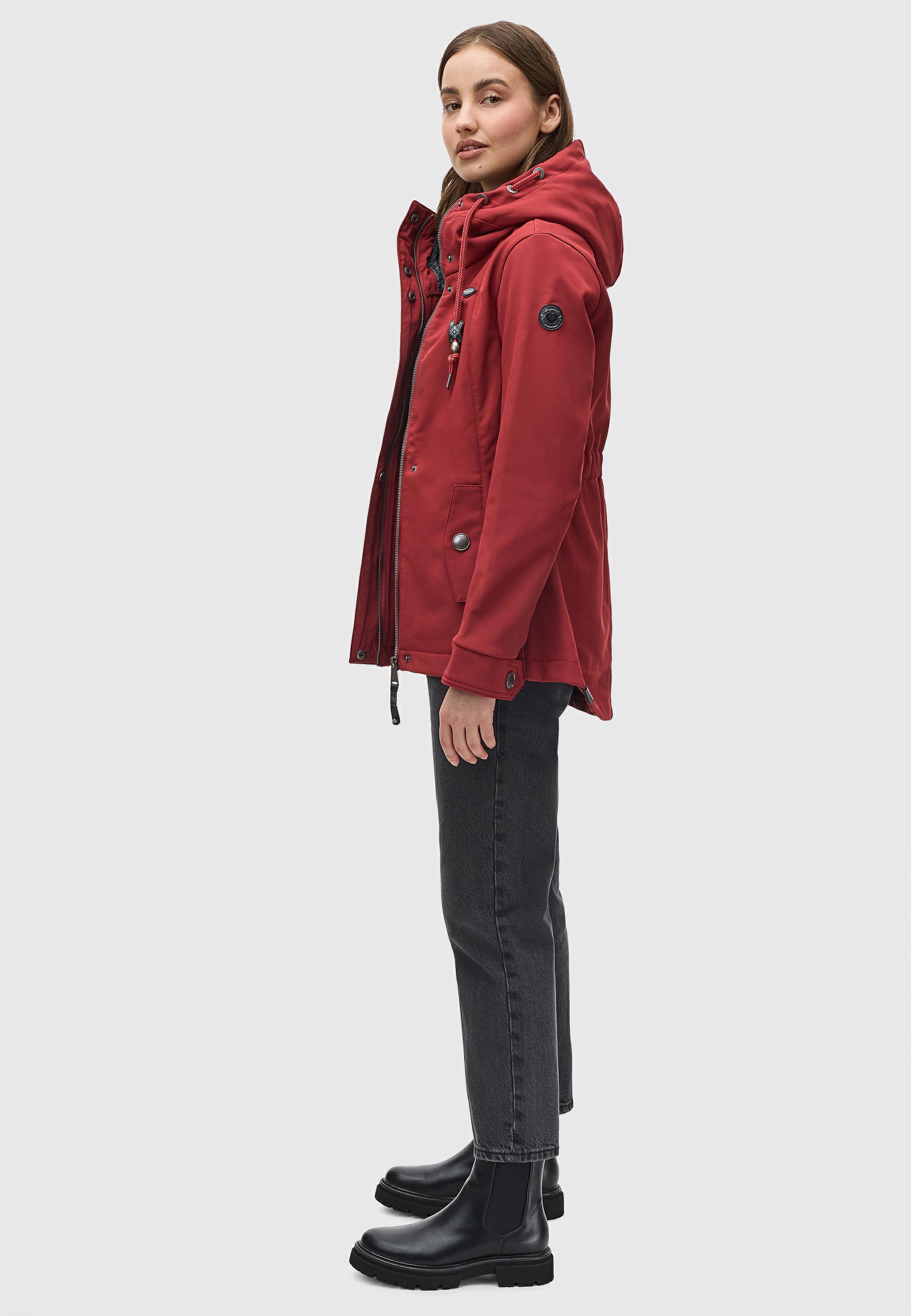 Atmungsaktive Softshelljacke "Monadde Softshell" Red