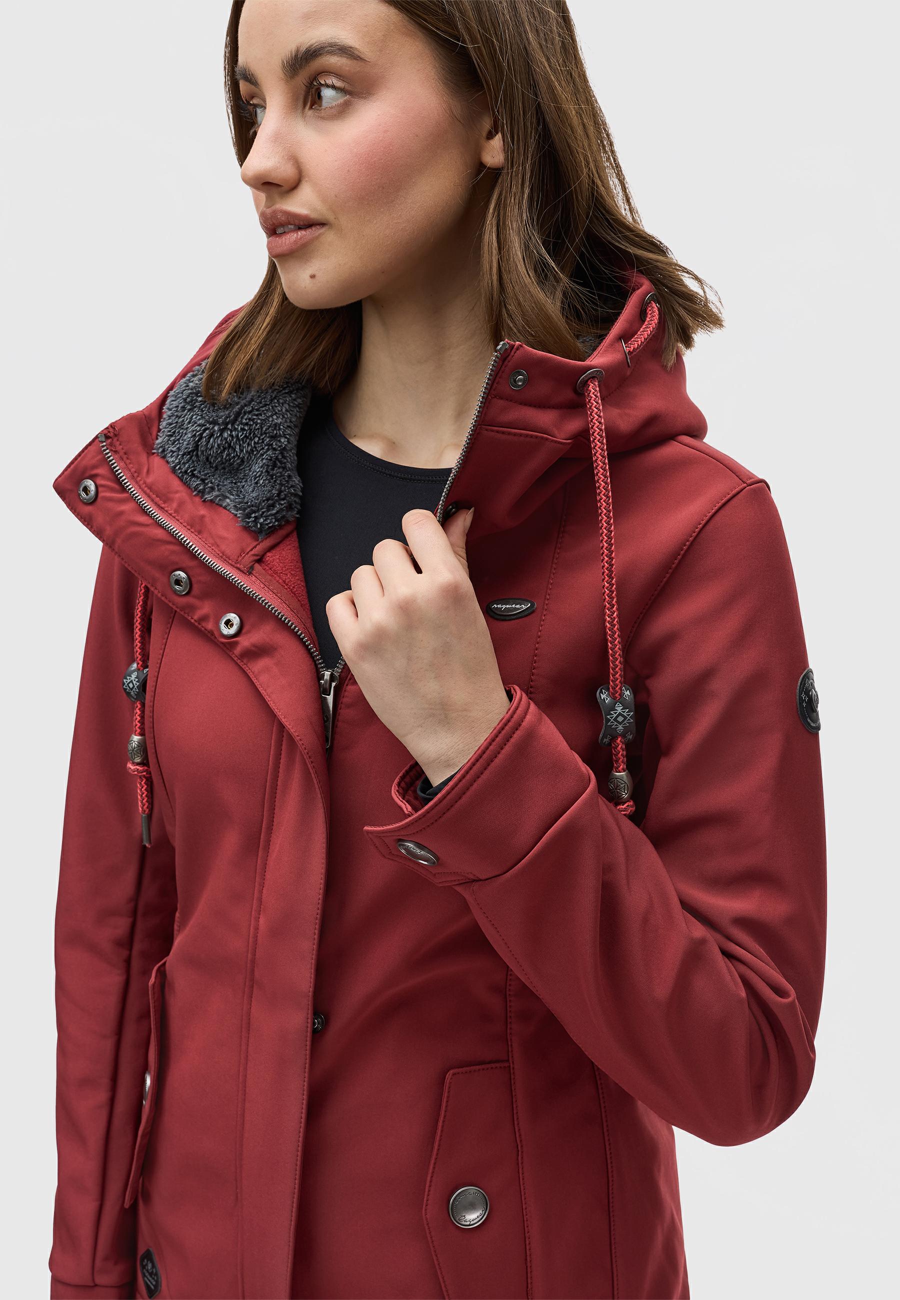 Atmungsaktive Softshelljacke "Monadde Softshell" Red