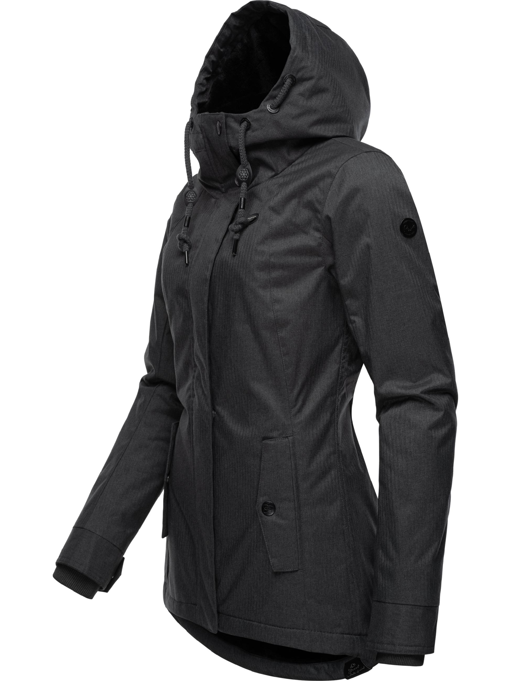Winterparker mit Kapuze "Monade" Black23