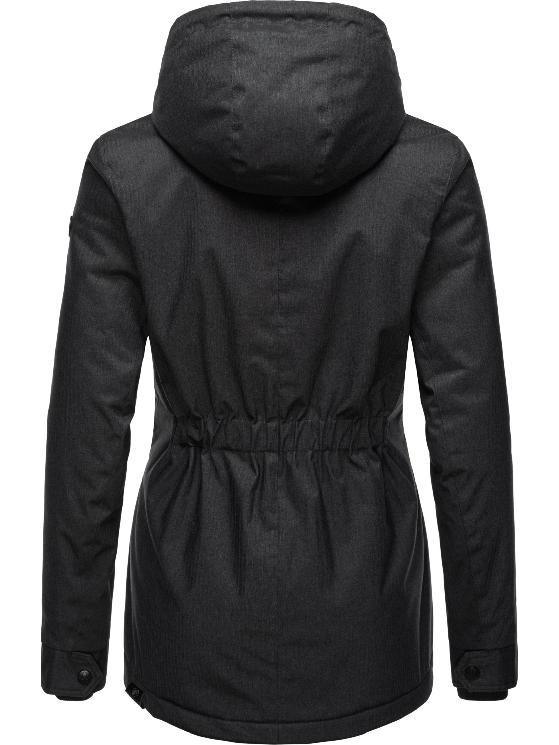 Winterparker mit Kapuze "Monade" Black23