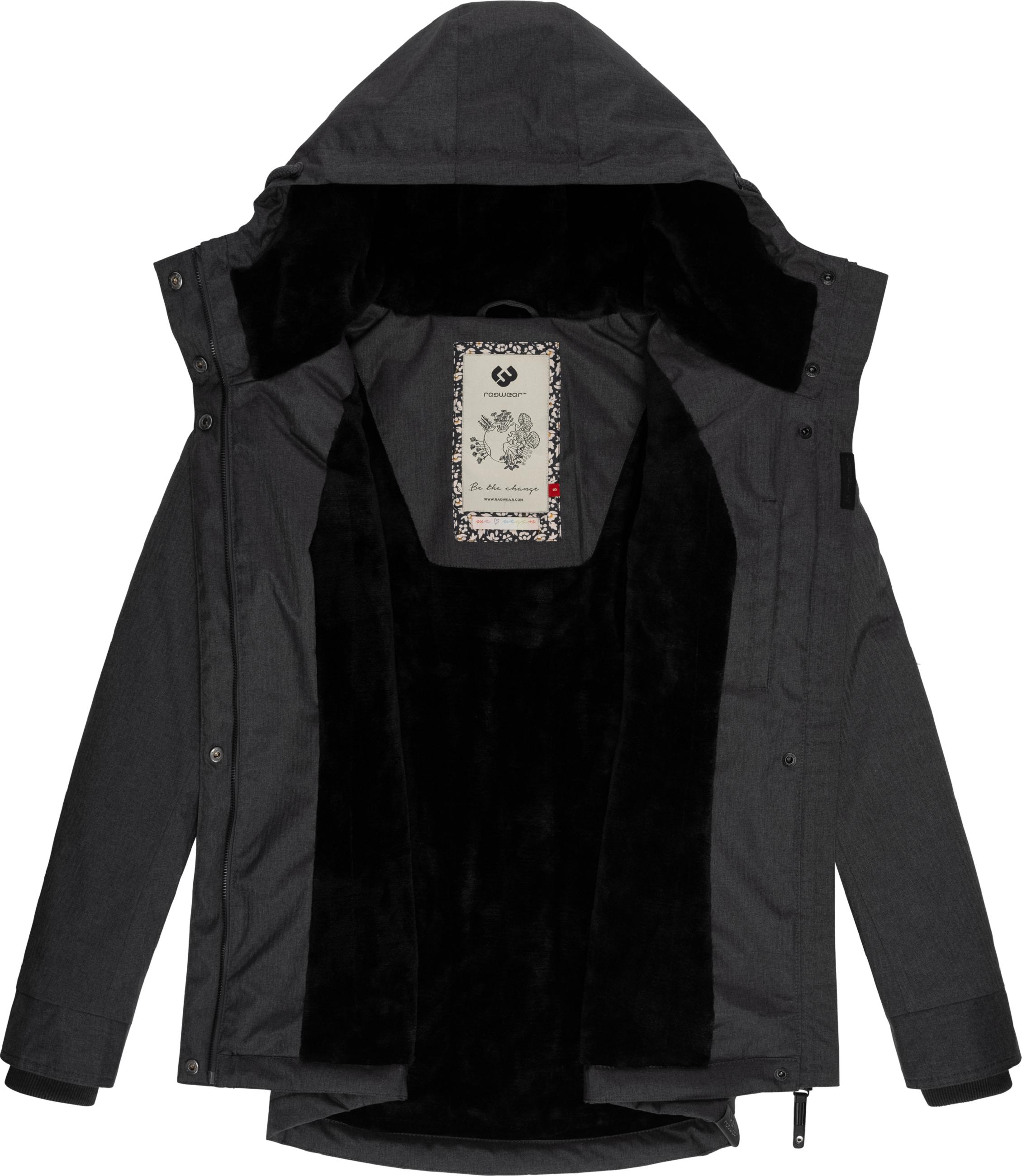 Winterparker mit Kapuze "Monade" Black23
