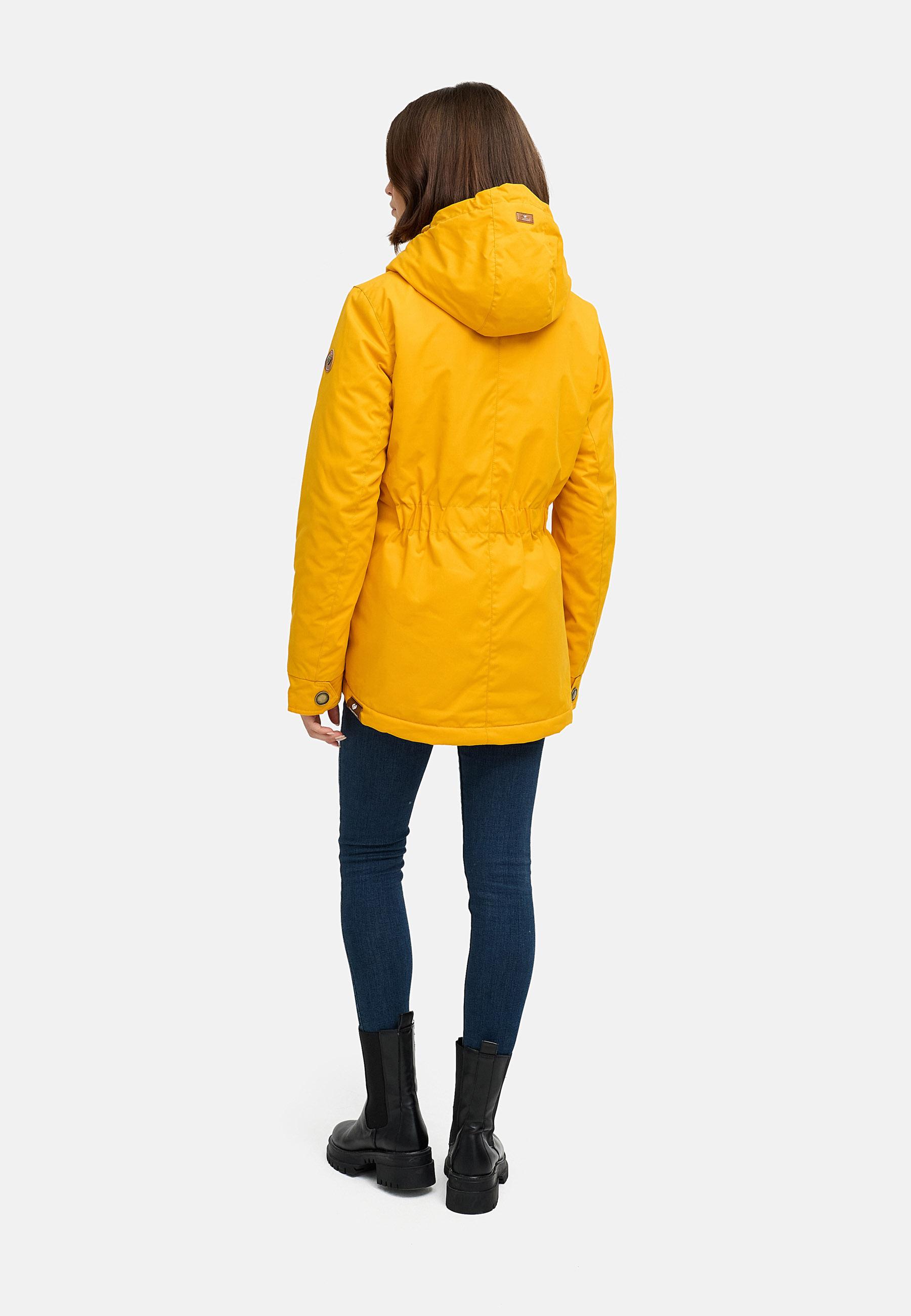 Winterjacke mit Kapuze "Monade" Curry22