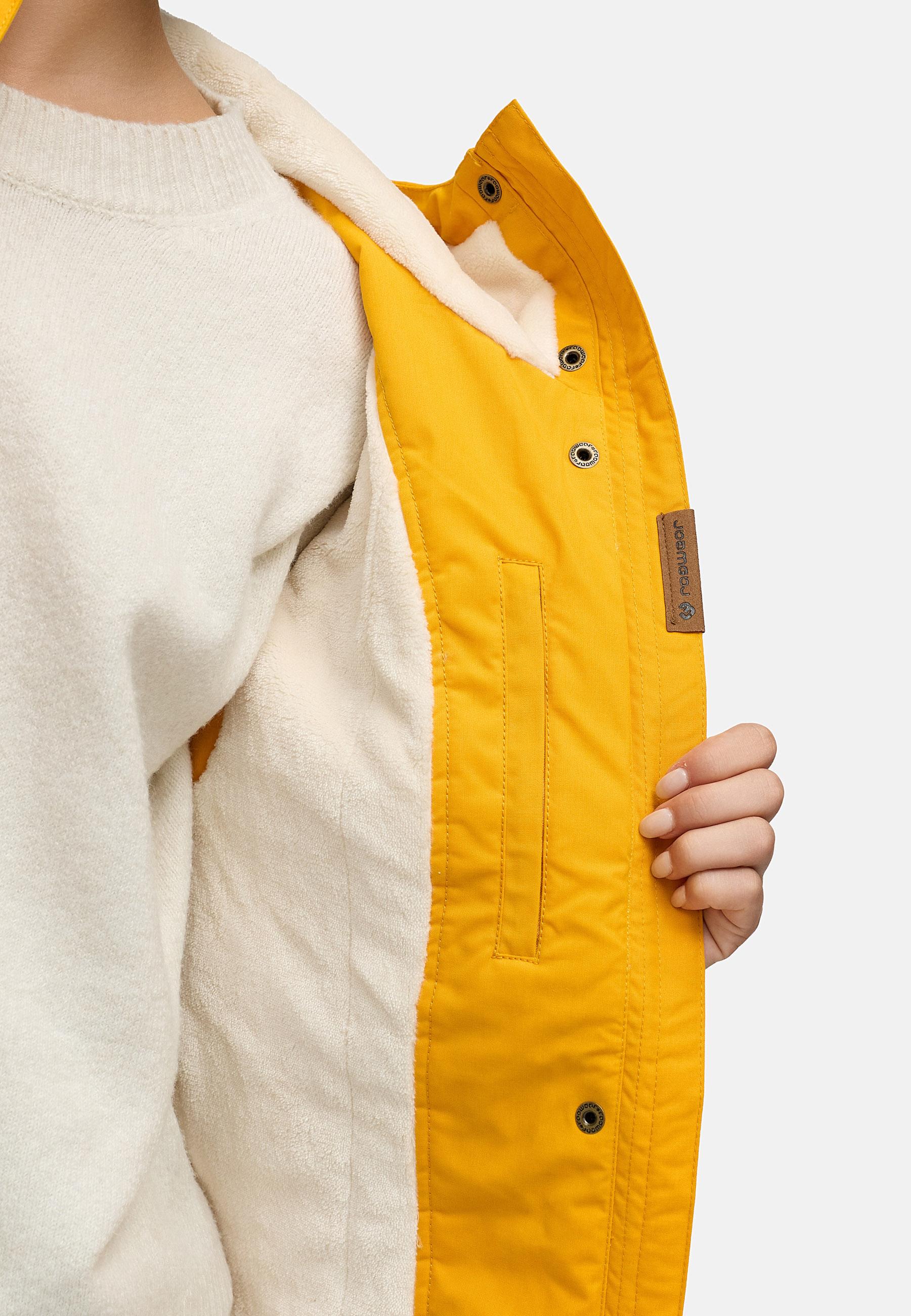 Winterjacke mit Kapuze "Monade" Curry22