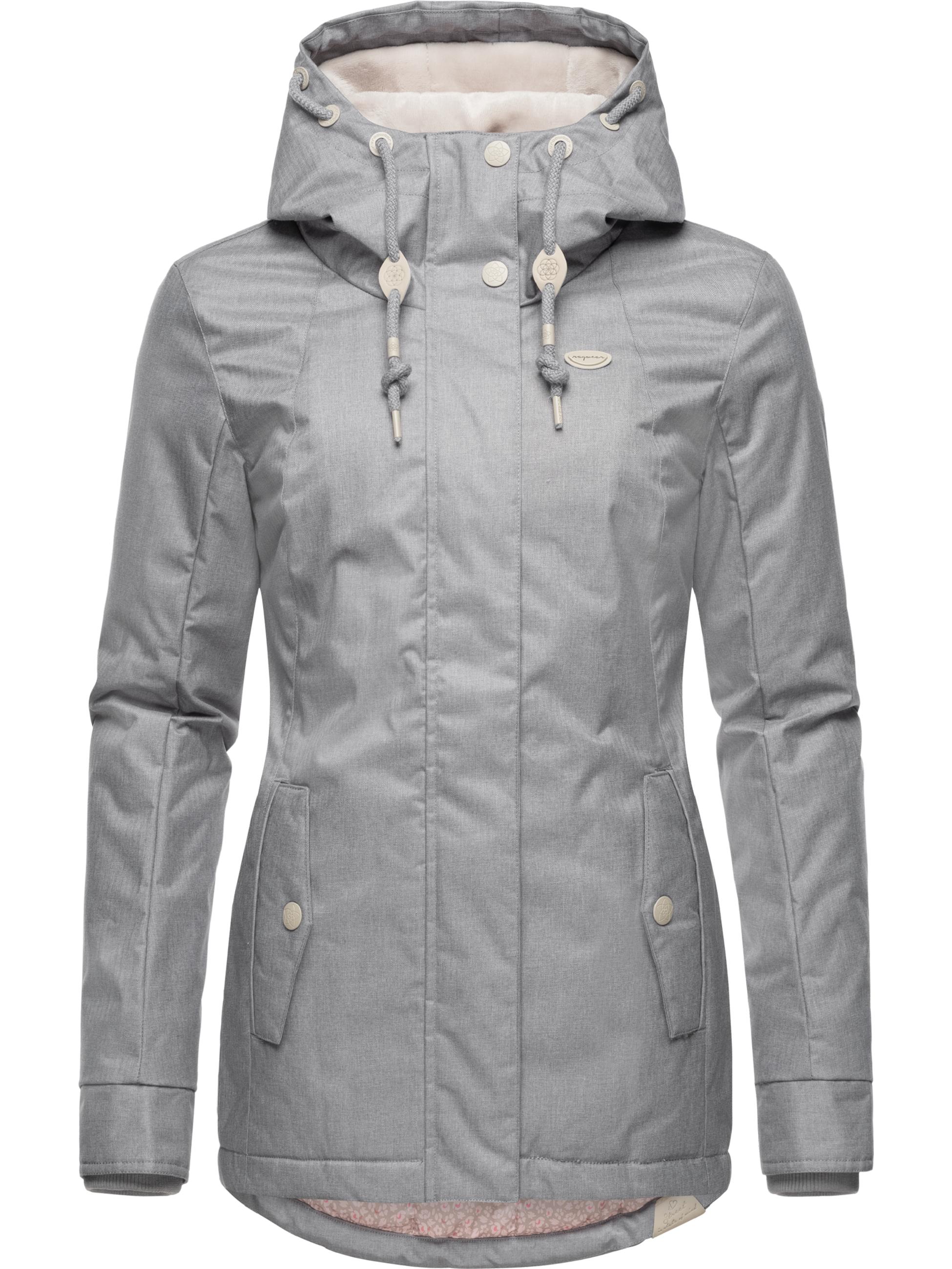 Warme Winterjacke "Monade II" Grey