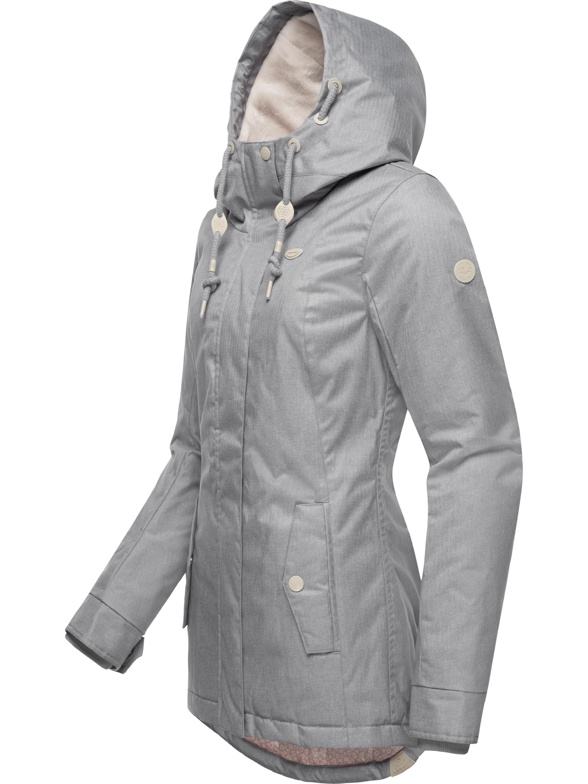 Warme Winterjacke "Monade II" Grey