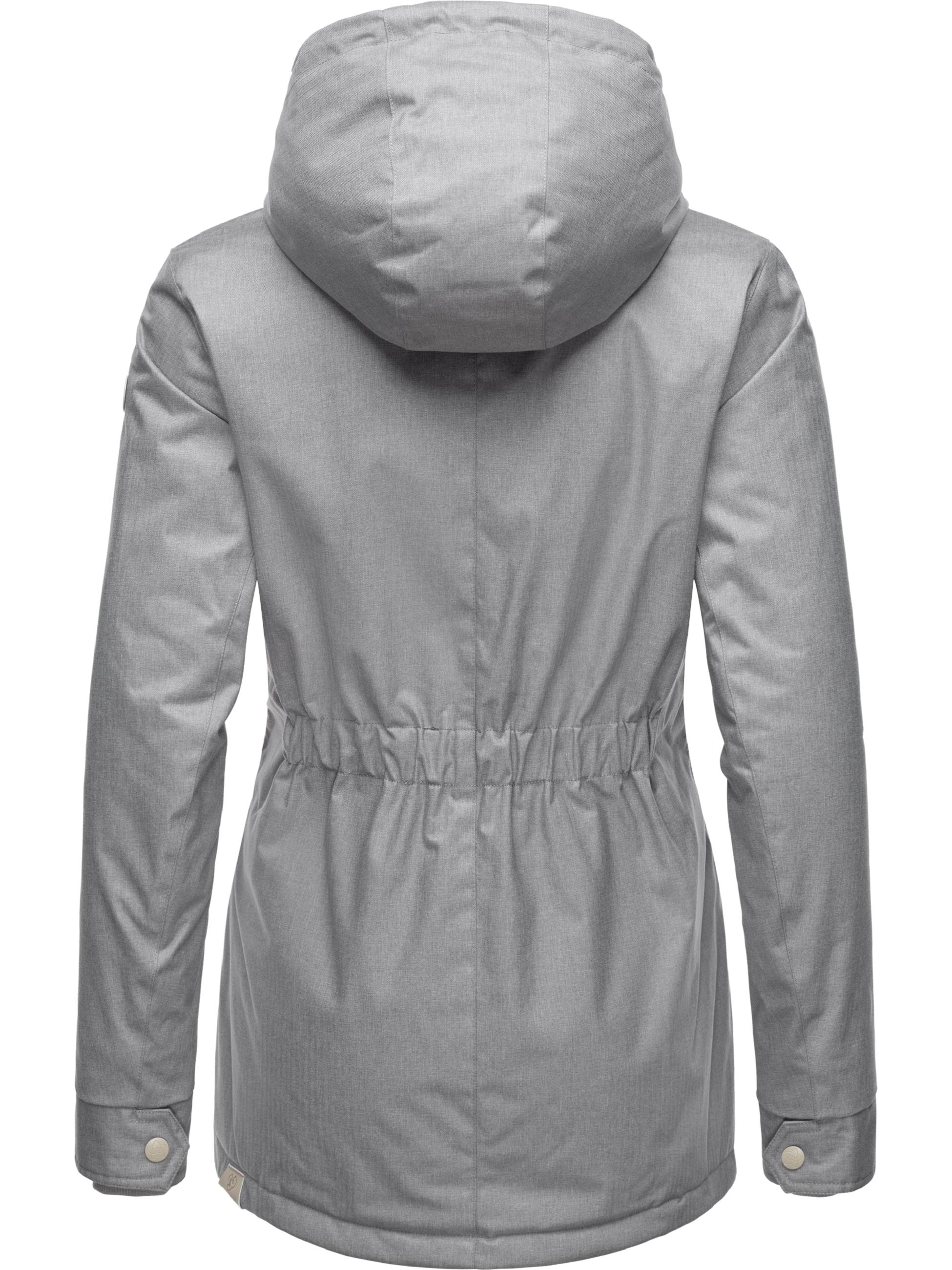 Warme Winterjacke "Monade II" Grey