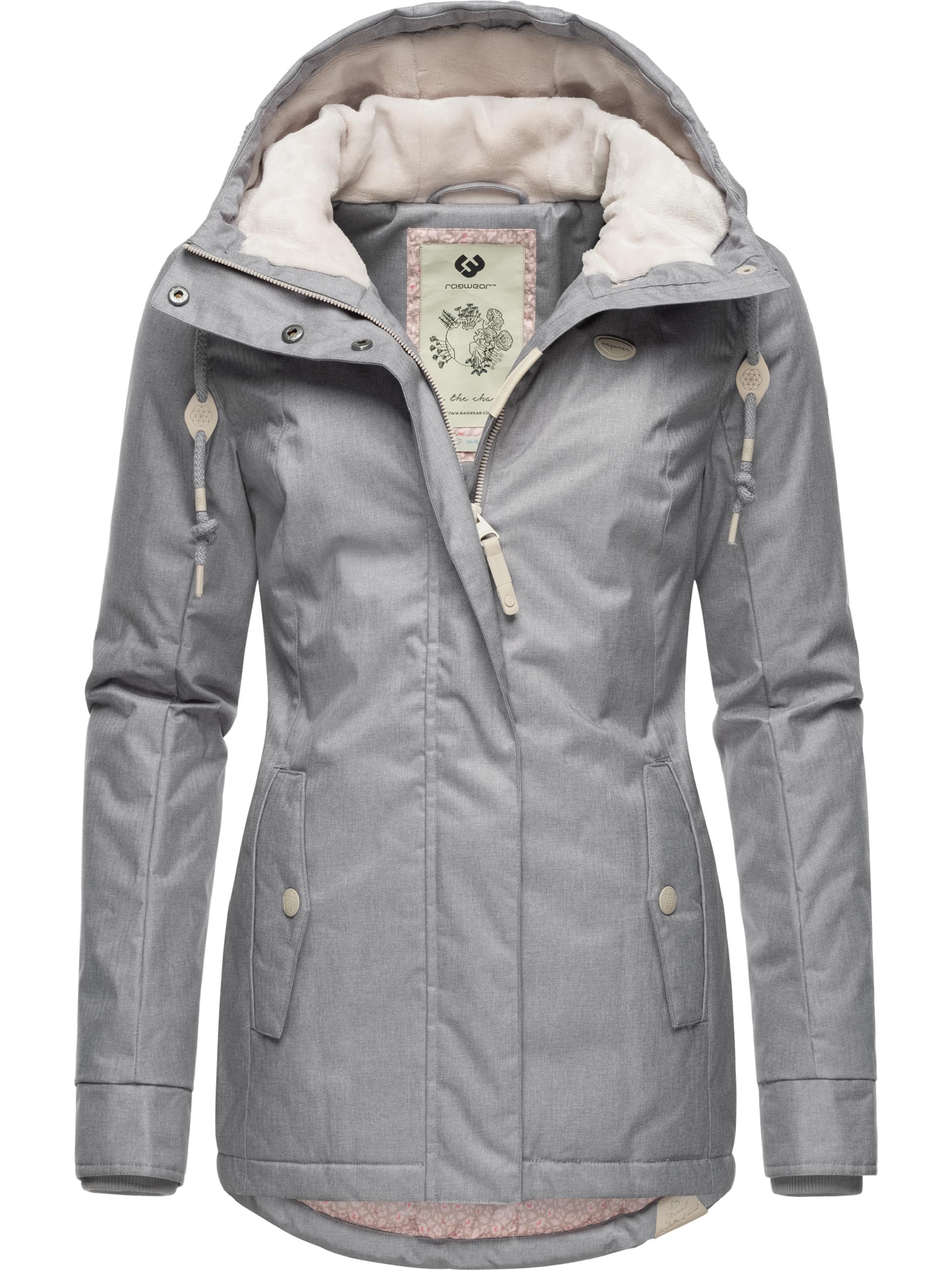 Warme Winterjacke "Monade II" Grey