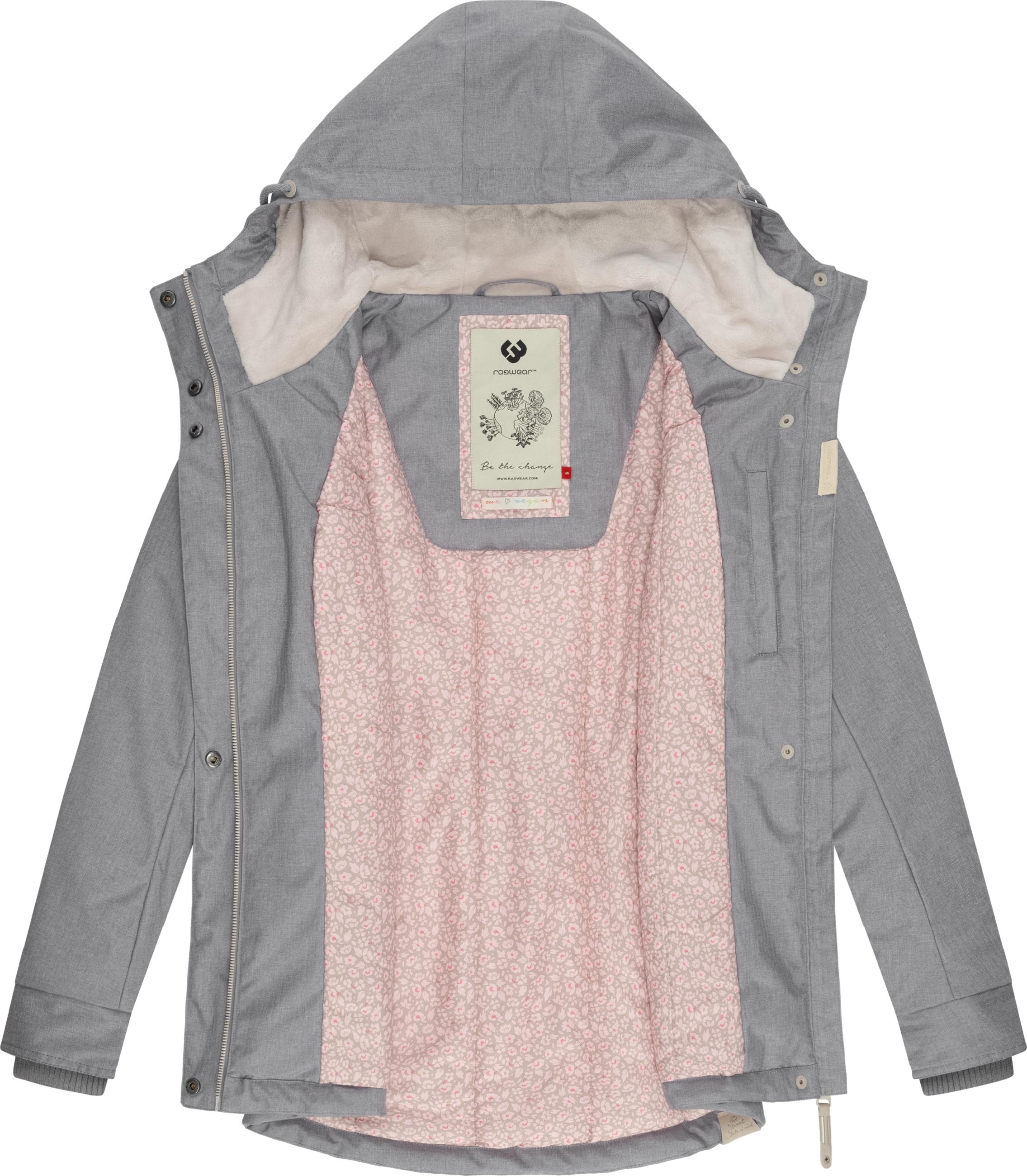 Warme Winterjacke "Monade II" Grey