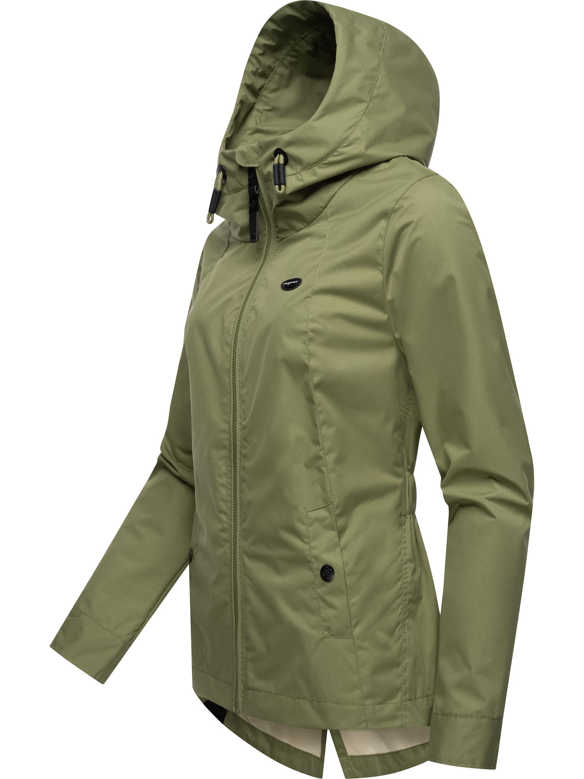 Leichte Übergangsjacke mit Kapuze "Monade Übergang" Olive24