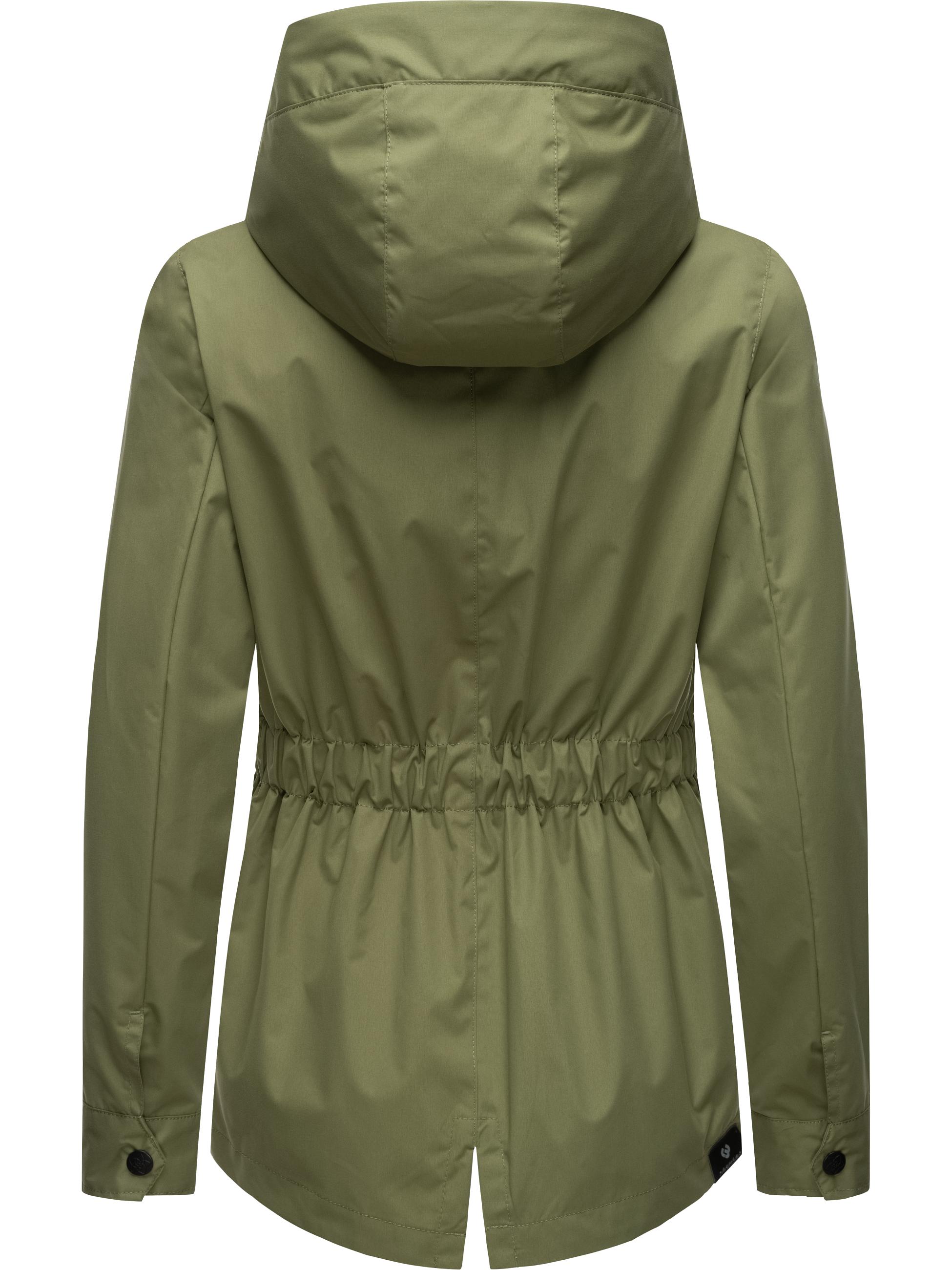 Leichte Übergangsjacke mit Kapuze "Monade Übergang" Olive24