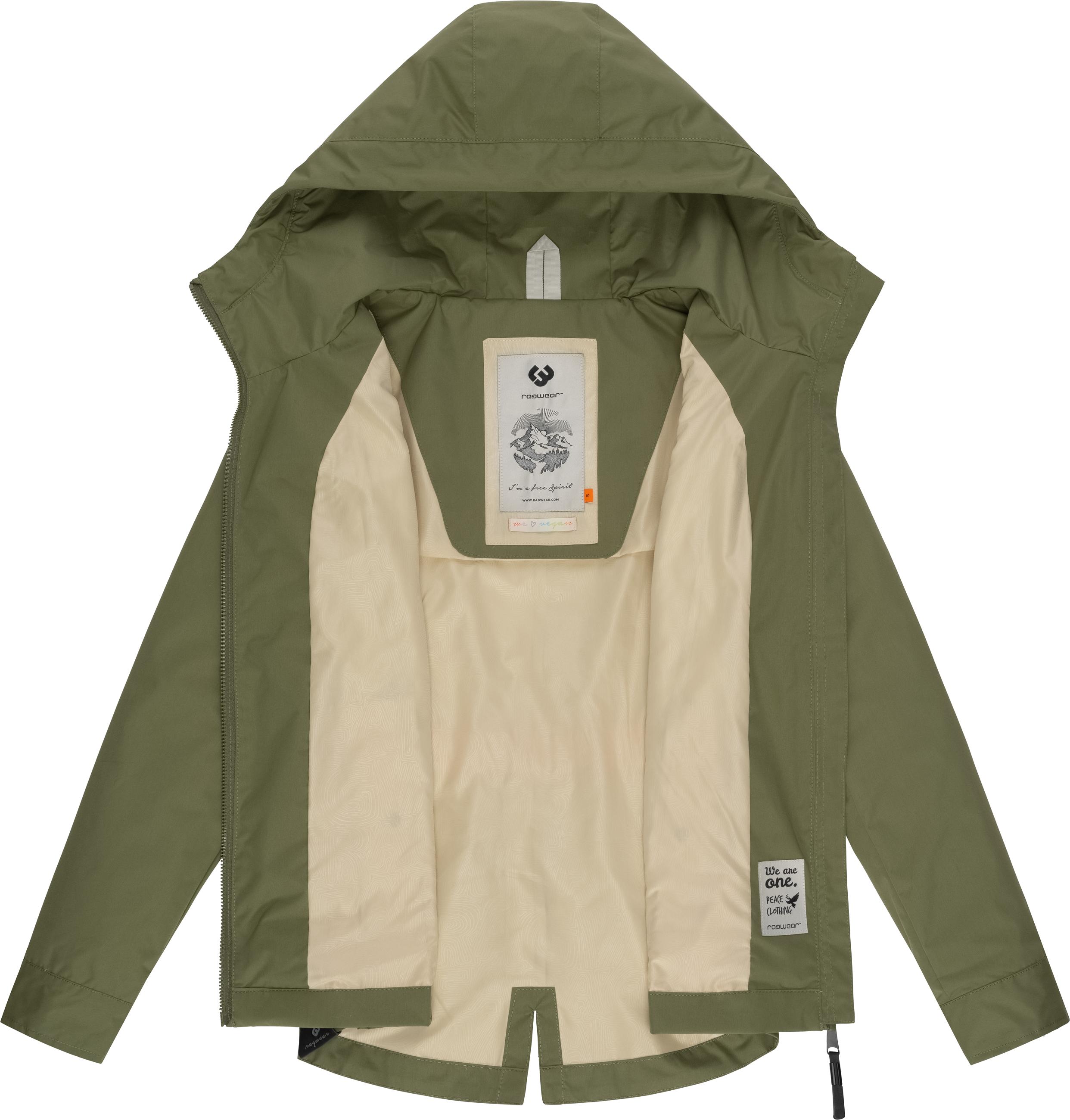 Leichte Übergangsjacke mit Kapuze "Monade Übergang" Olive24