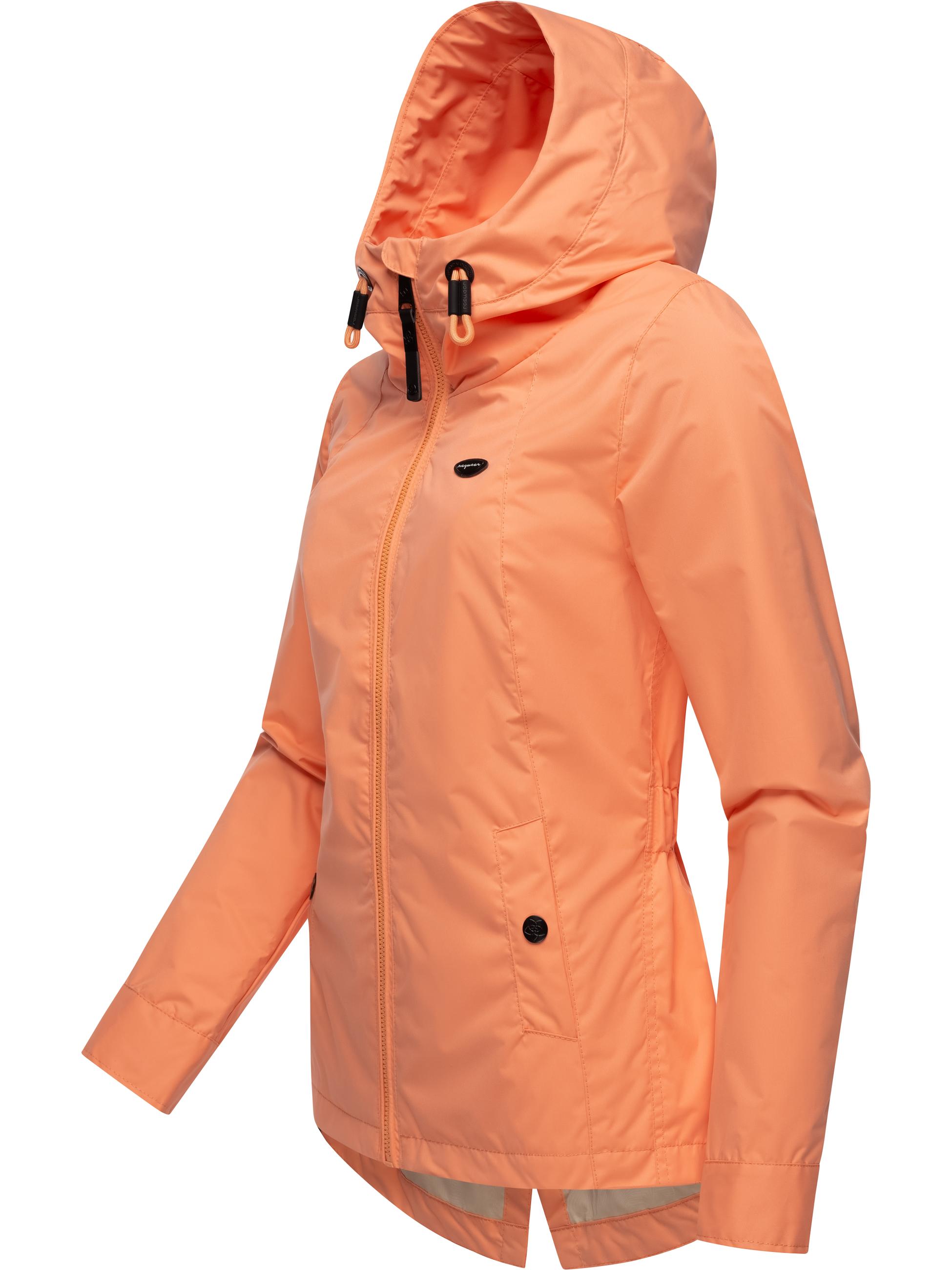 Leichte Übergangsjacke mit Kapuze "Monade Übergang" Peach24