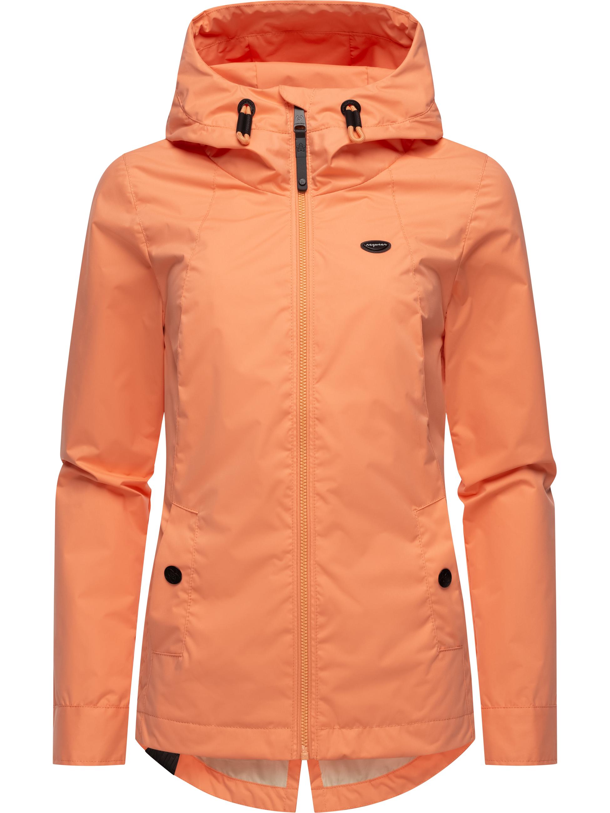 Leichte Übergangsjacke mit Kapuze "Monade Übergang" Peach24