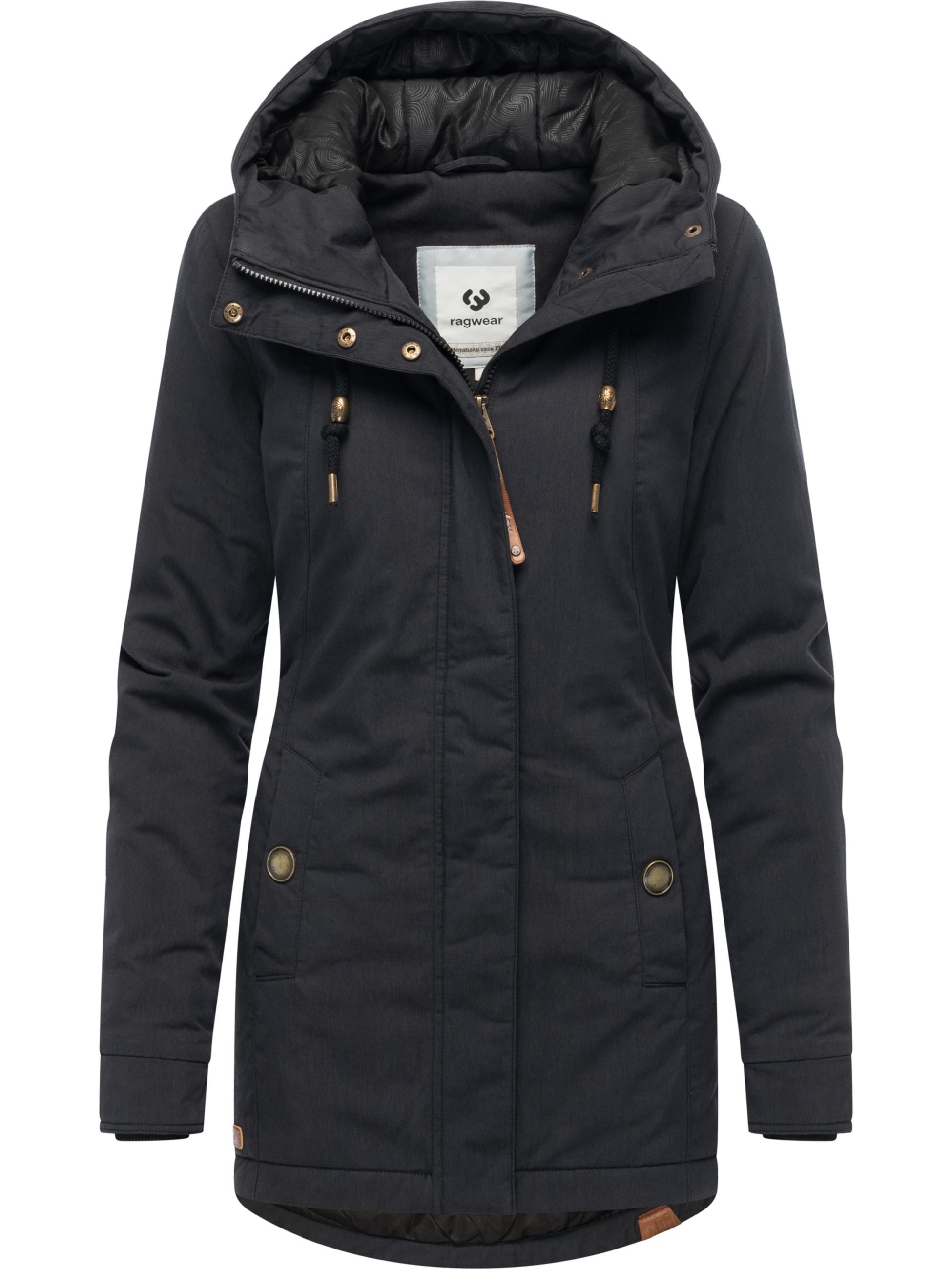 Winterjacke mit Kapuze "Monadena Parka YOUMODO" Black