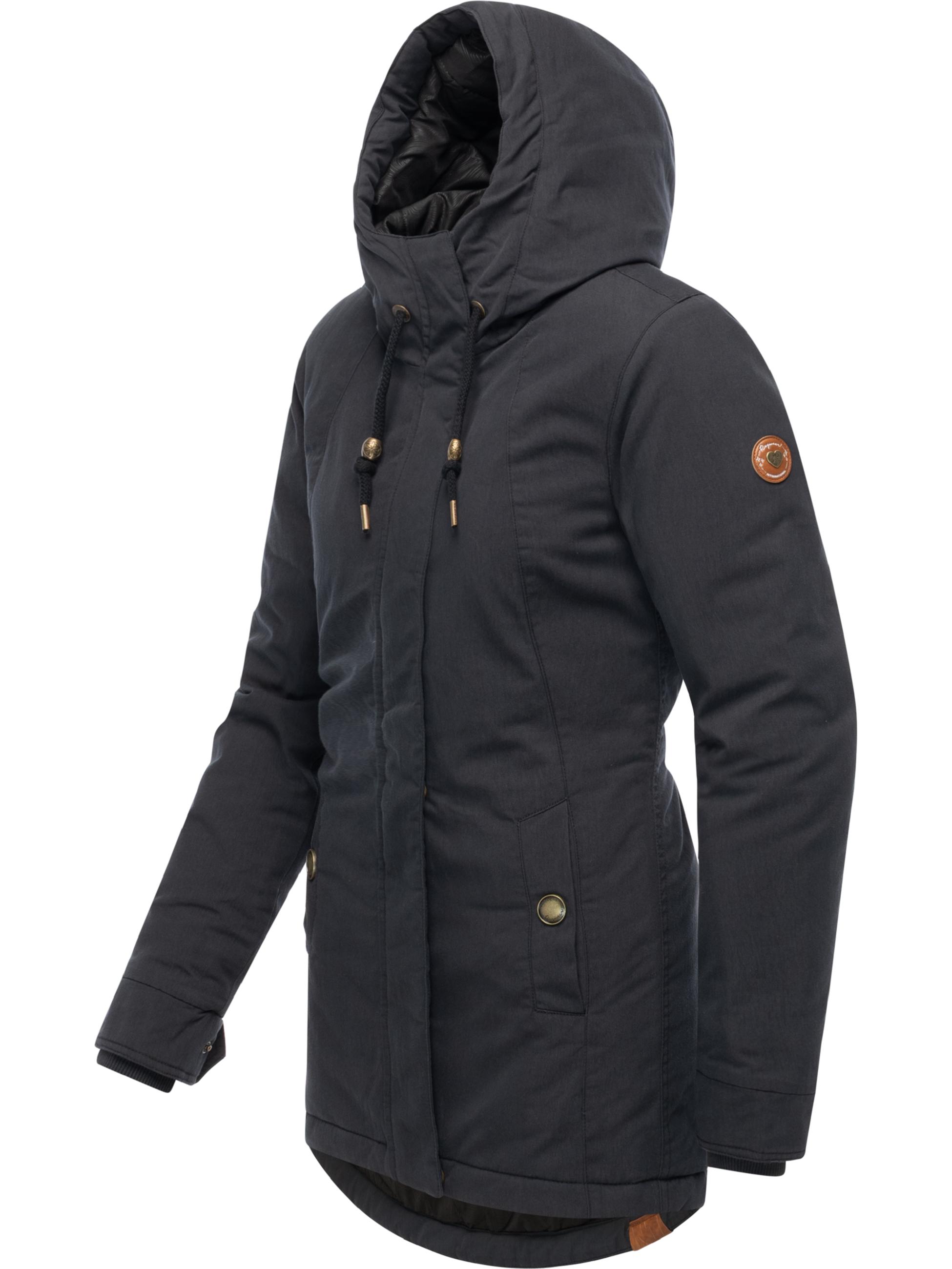 Winterjacke mit Kapuze "Monadena Parka YOUMODO" Black