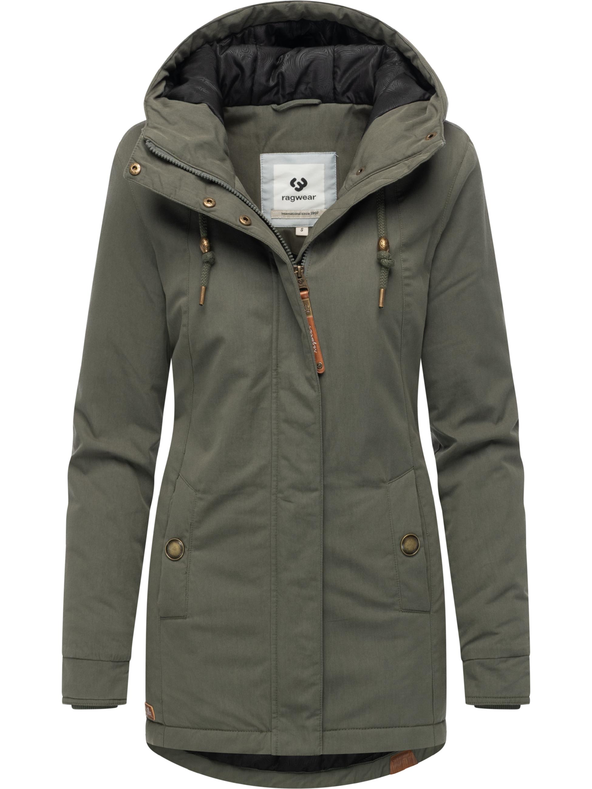Winterjacke mit Kapuze "Monadena Parka YOUMODO" Dark Olive