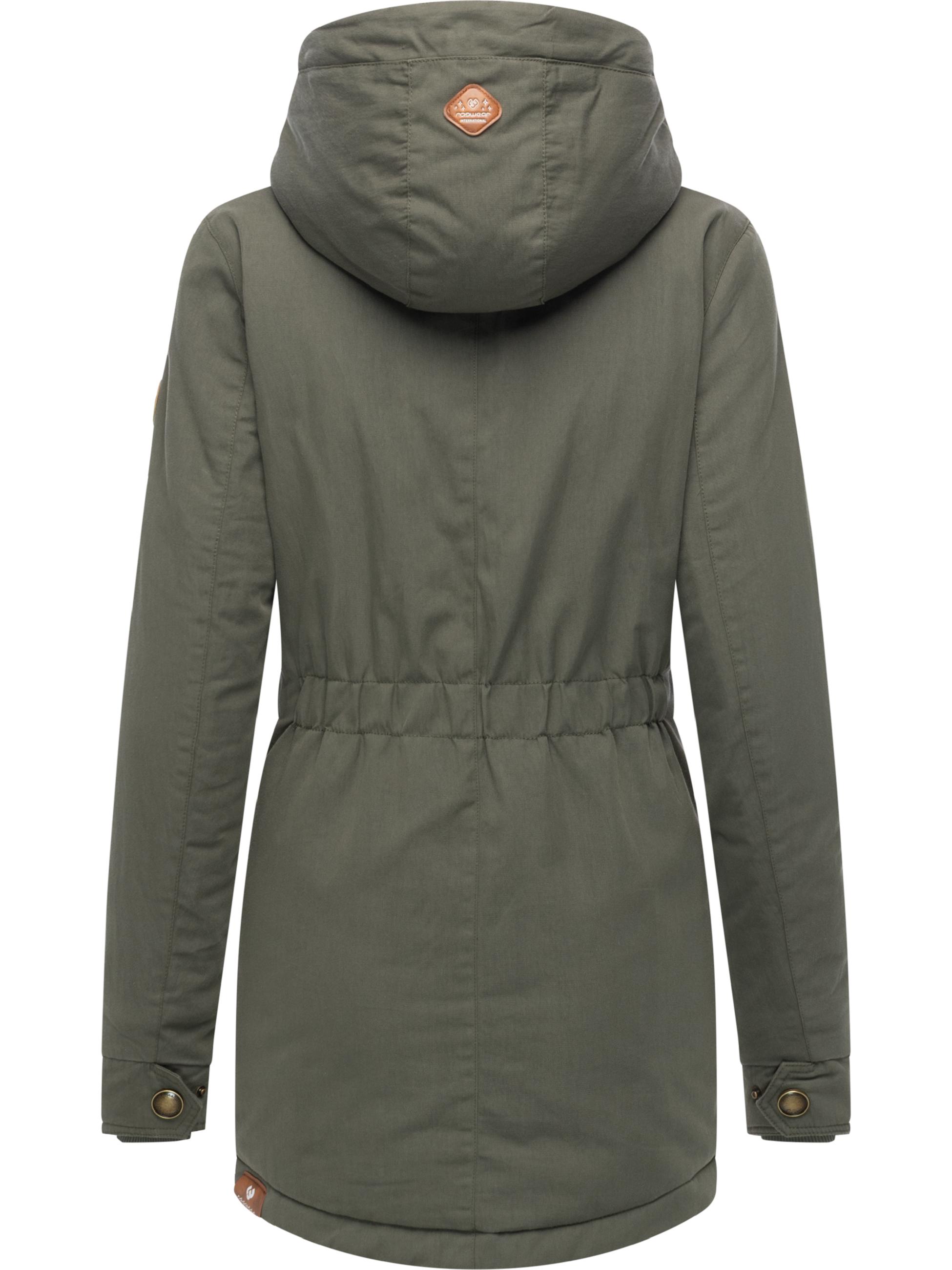 Winterjacke mit Kapuze "Monadena Parka YOUMODO" Dark Olive
