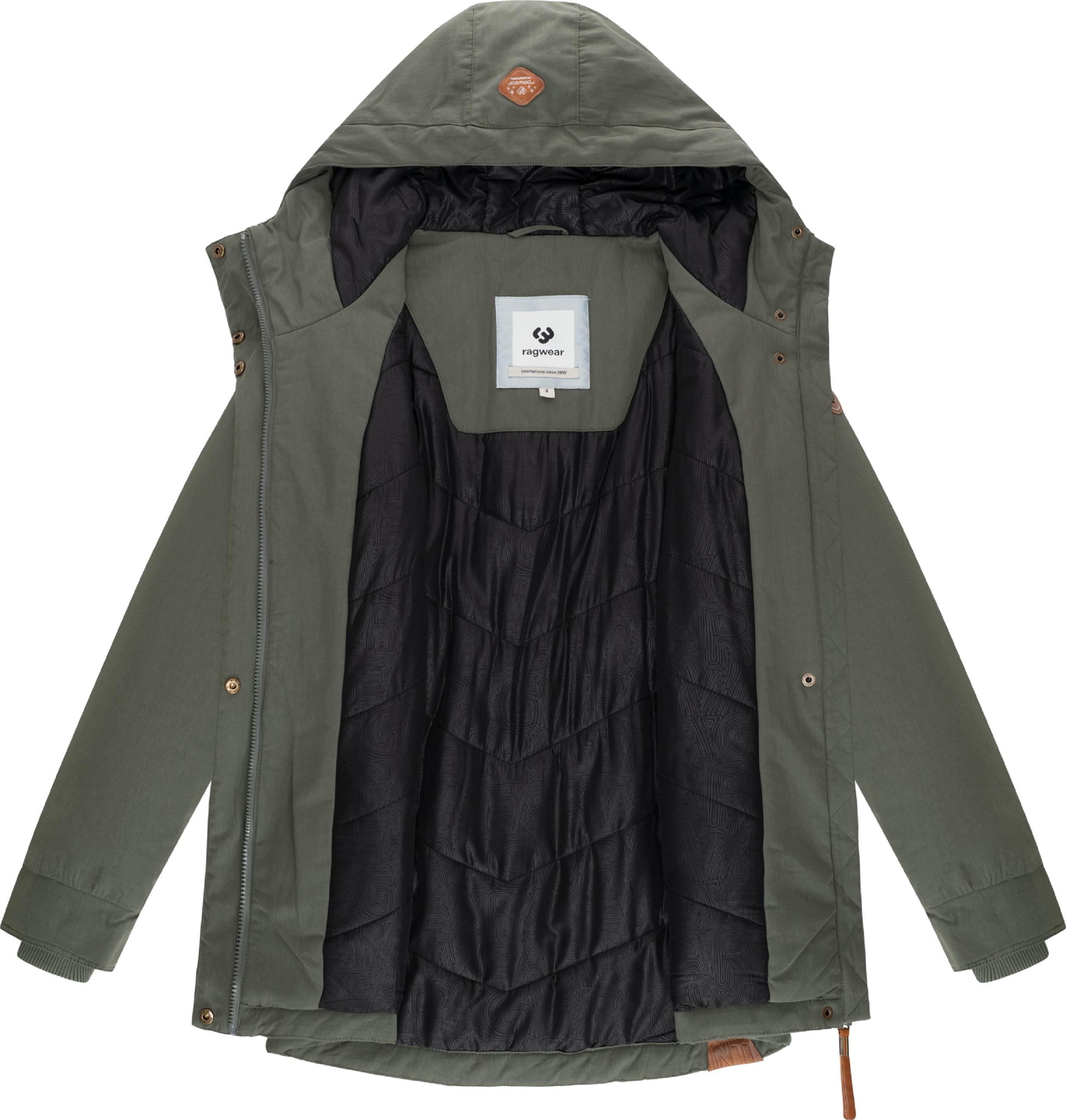 Winterjacke mit Kapuze "Monadena Parka YOUMODO" Dark Olive