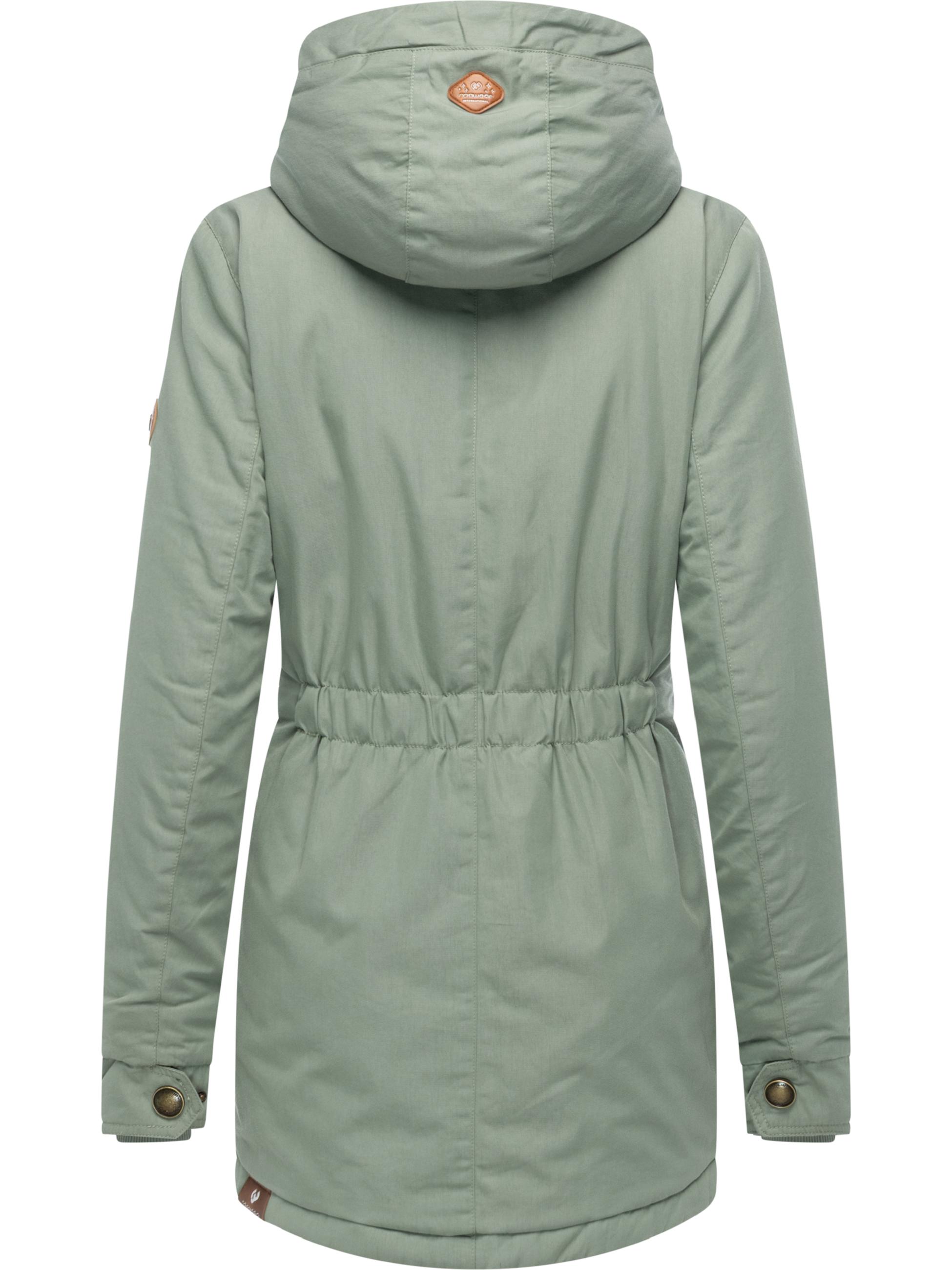 Winterjacke mit Kapuze "Monadena Parka YOUMODO" Dusty Green