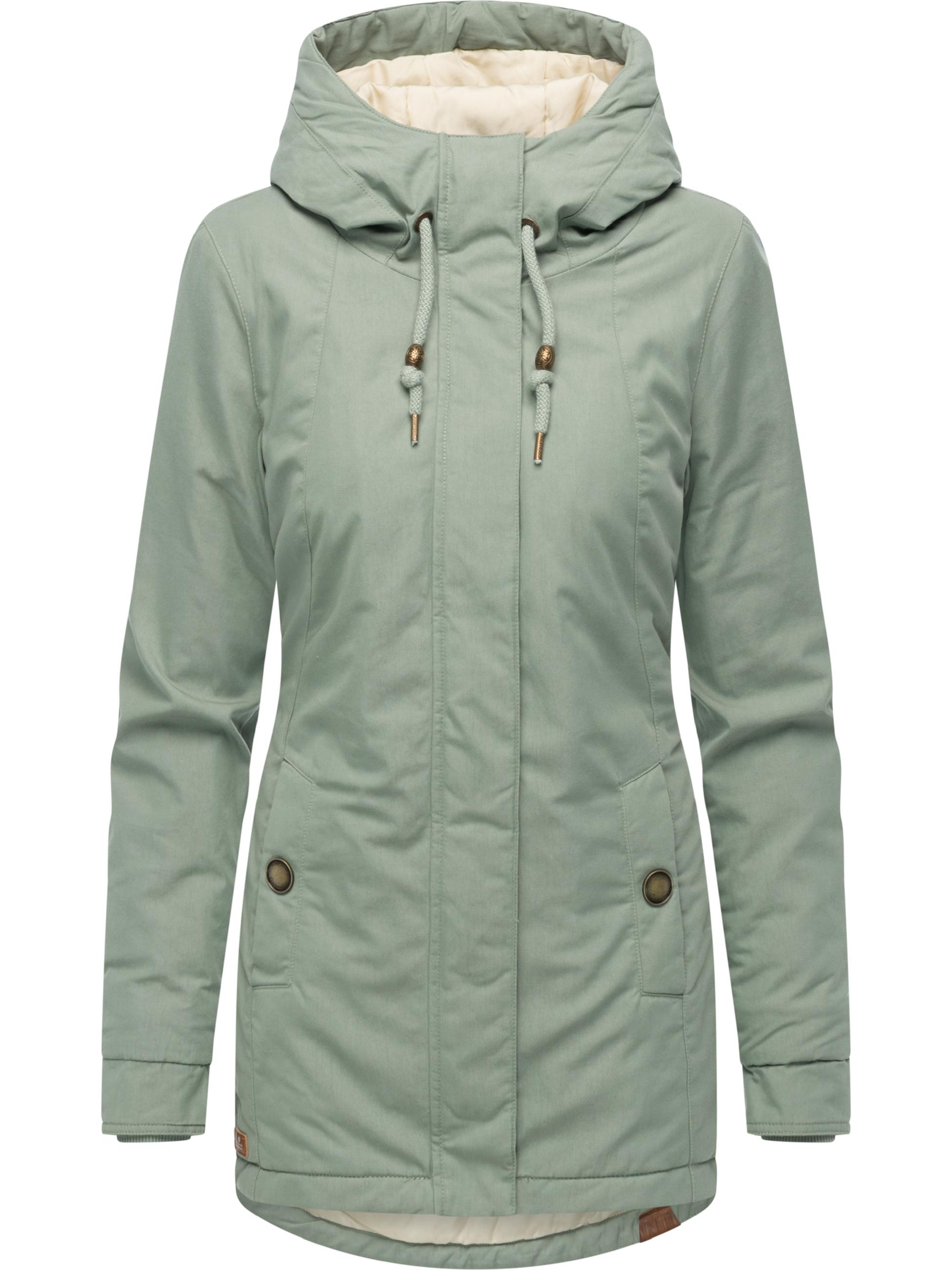 Winterjacke mit Kapuze "Monadena Parka YOUMODO" Dusty Green