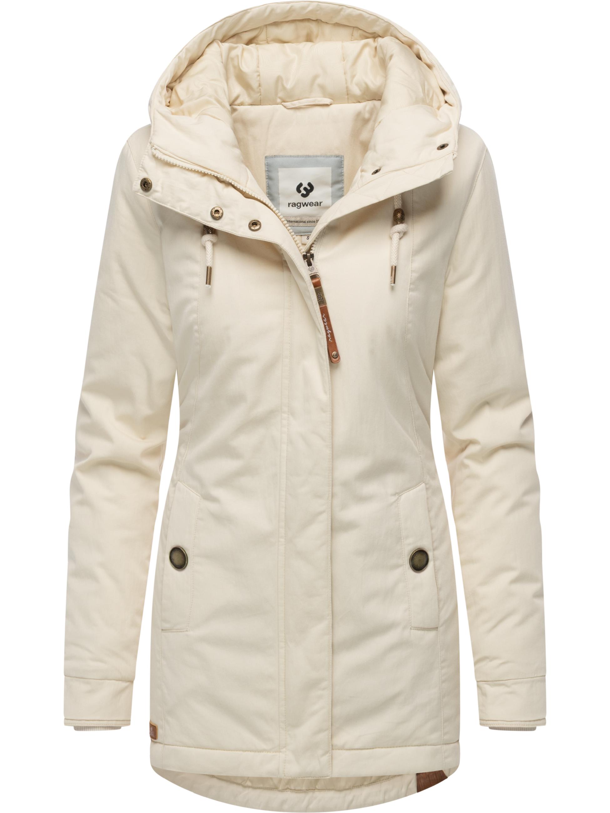 Winterjacke mit Kapuze "Monadena Parka YOUMODO" Ecru